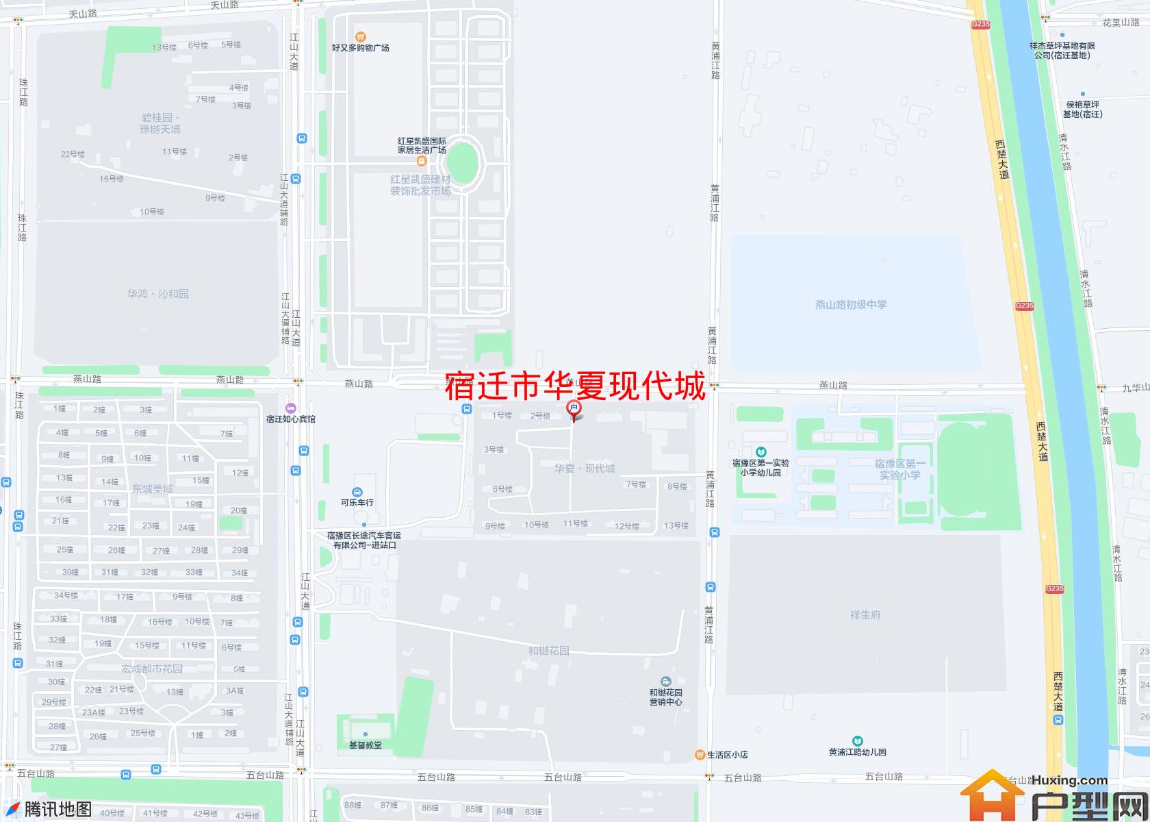 华夏现代城小区 - 户型网