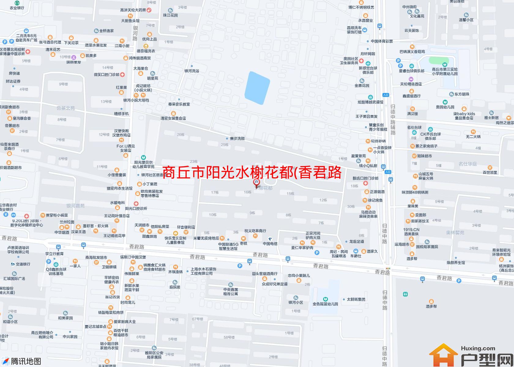 阳光水榭花都(香君路)小区 - 户型网
