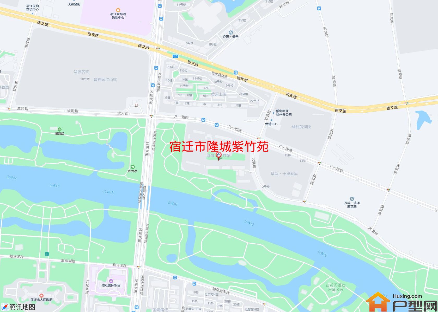 隆城紫竹苑小区 - 户型网