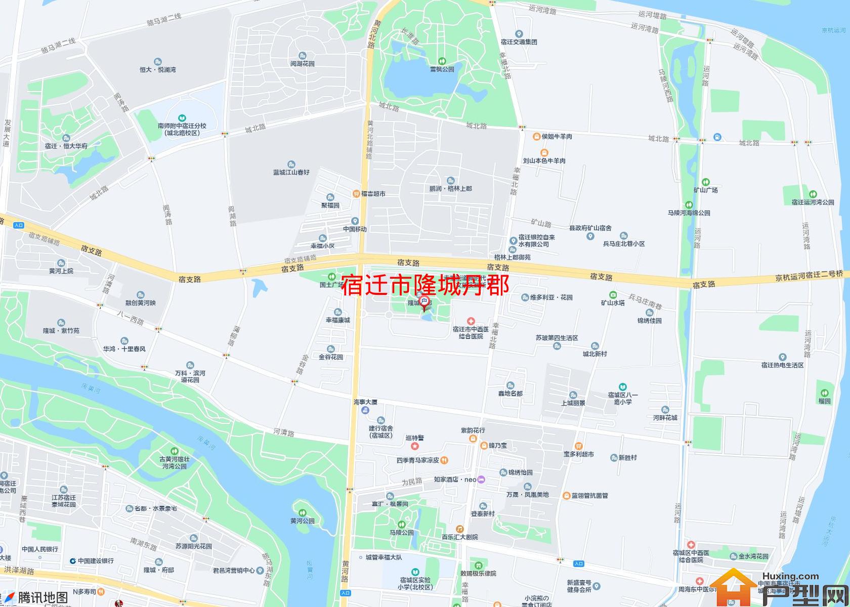隆城丹郡小区 - 户型网