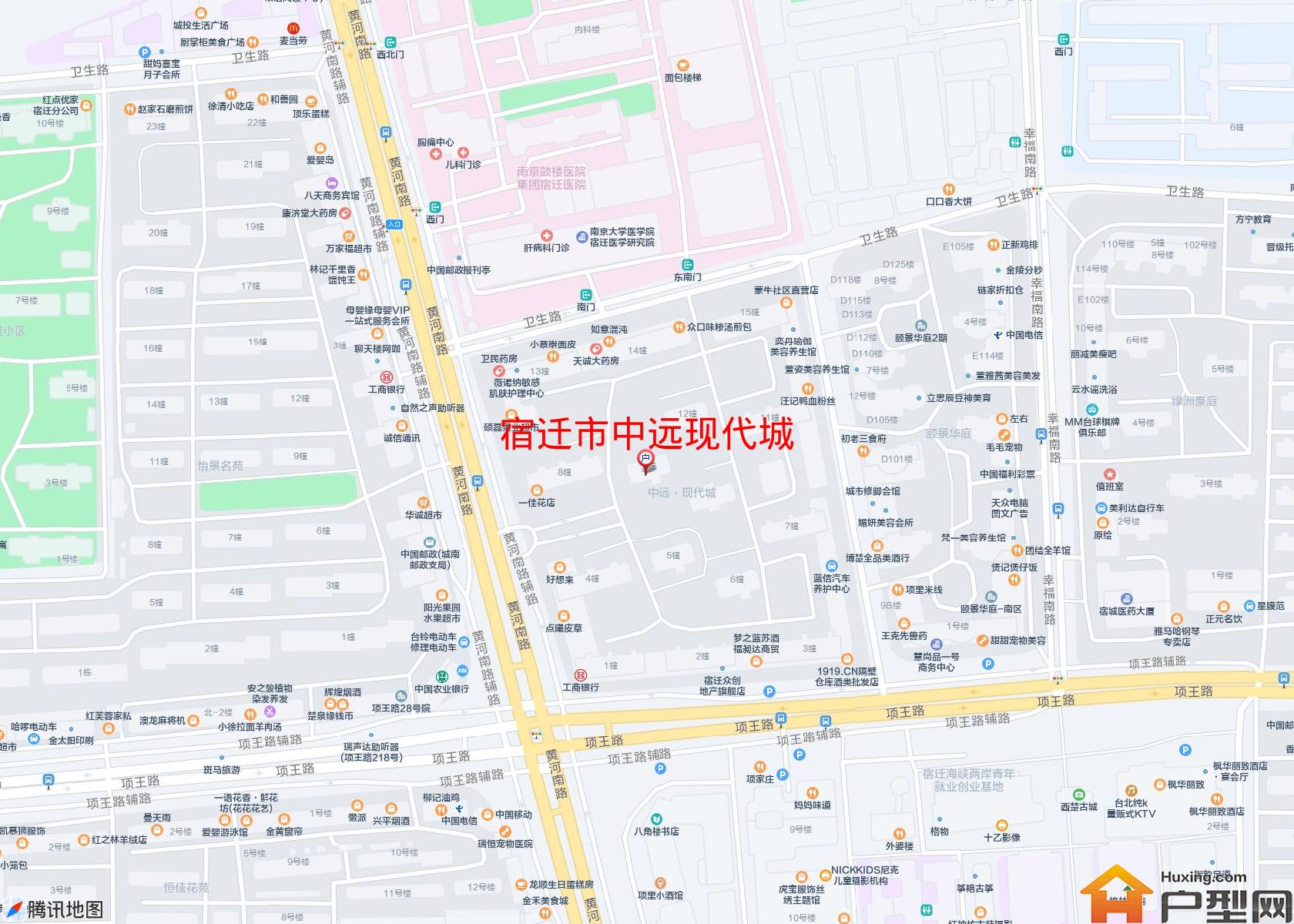 中远现代城小区 - 户型网