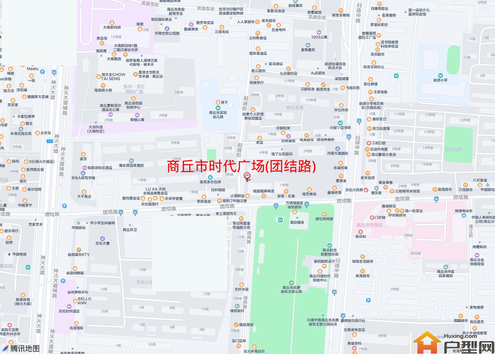 时代广场(团结路)小区 - 户型网