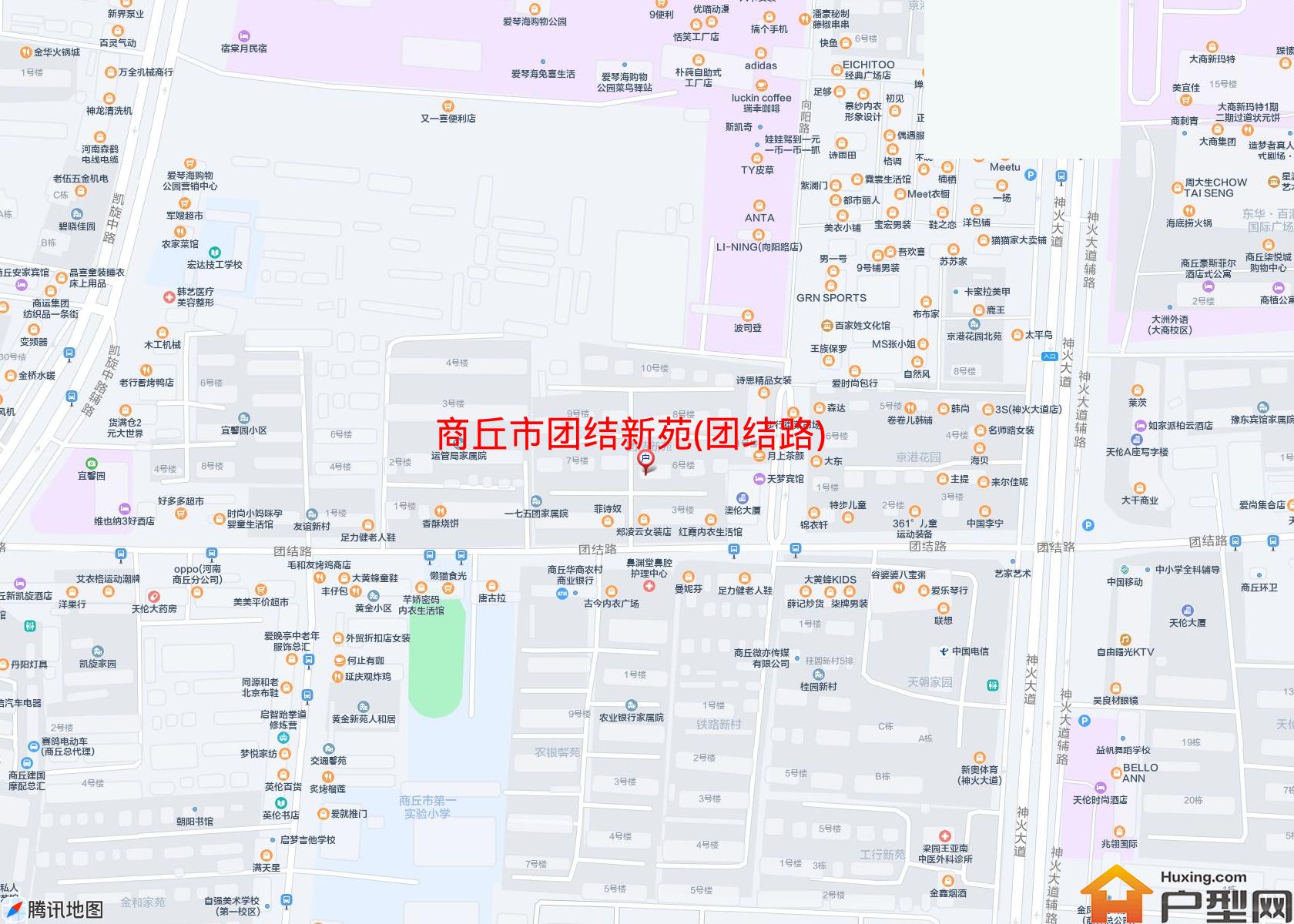 团结新苑(团结路)小区 - 户型网