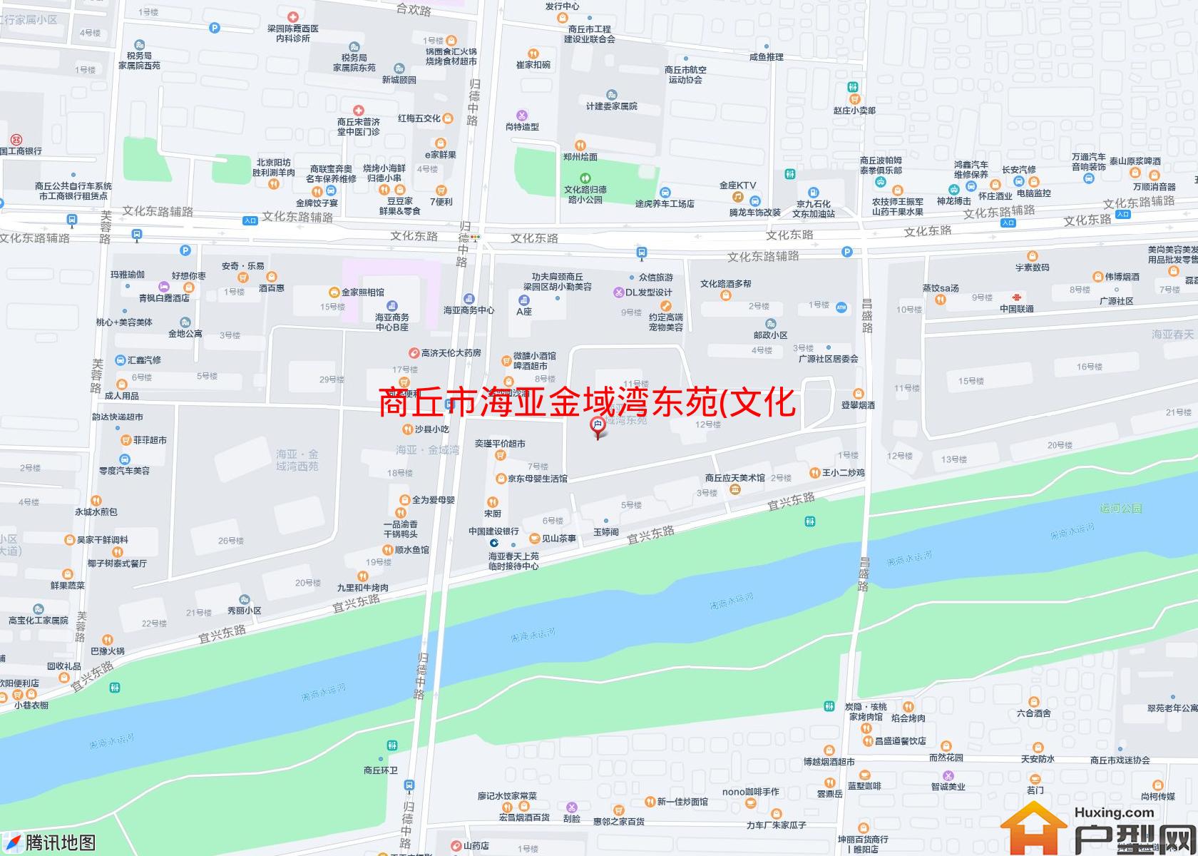 海亚金域湾东苑(文化路)小区 - 户型网