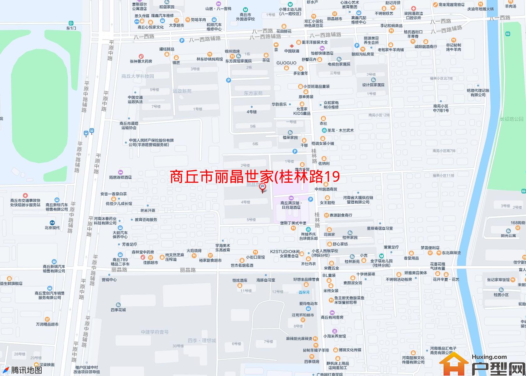 丽晶世家(桂林路19号)小区 - 户型网