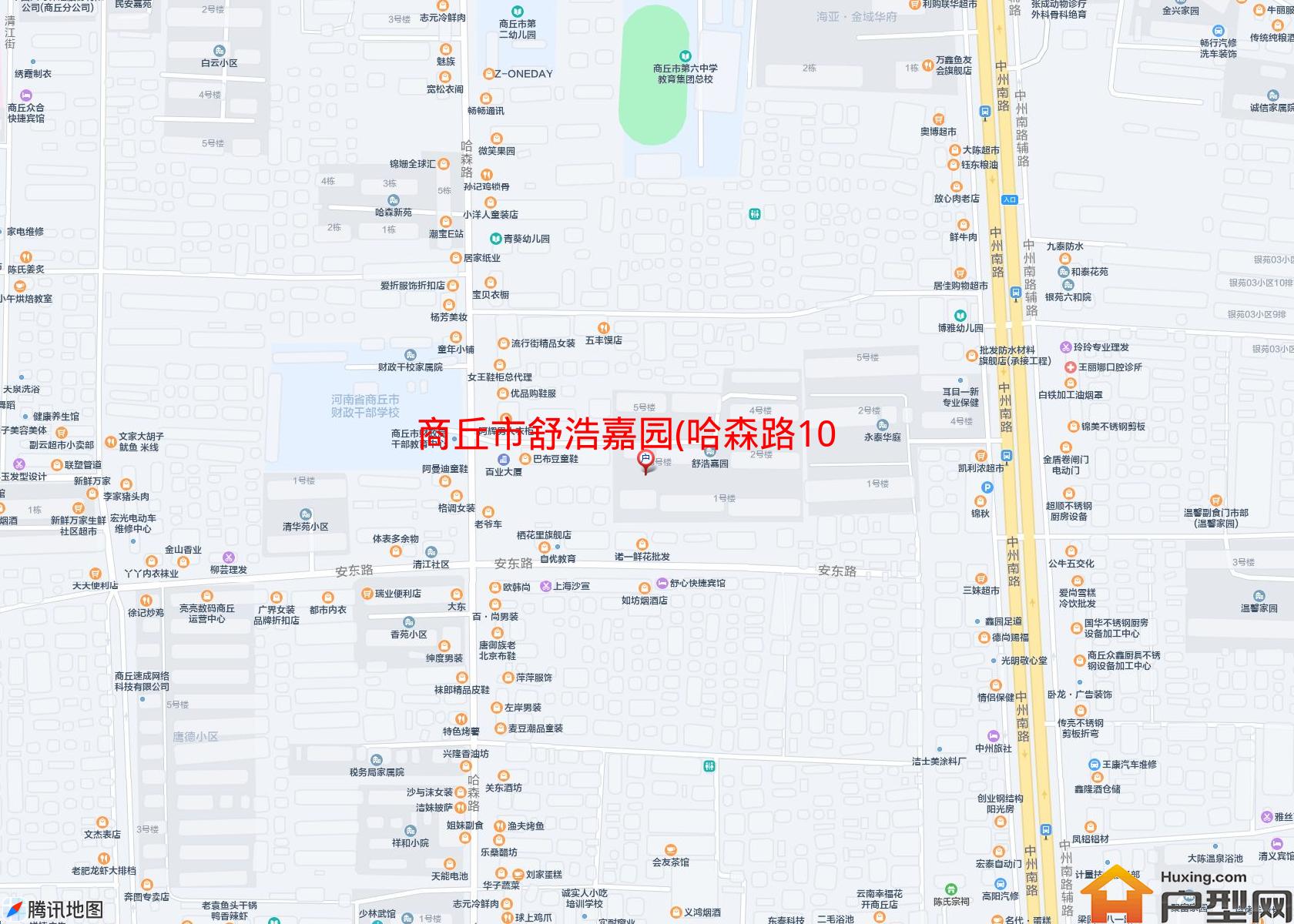 舒浩嘉园(哈森路100号)小区 - 户型网