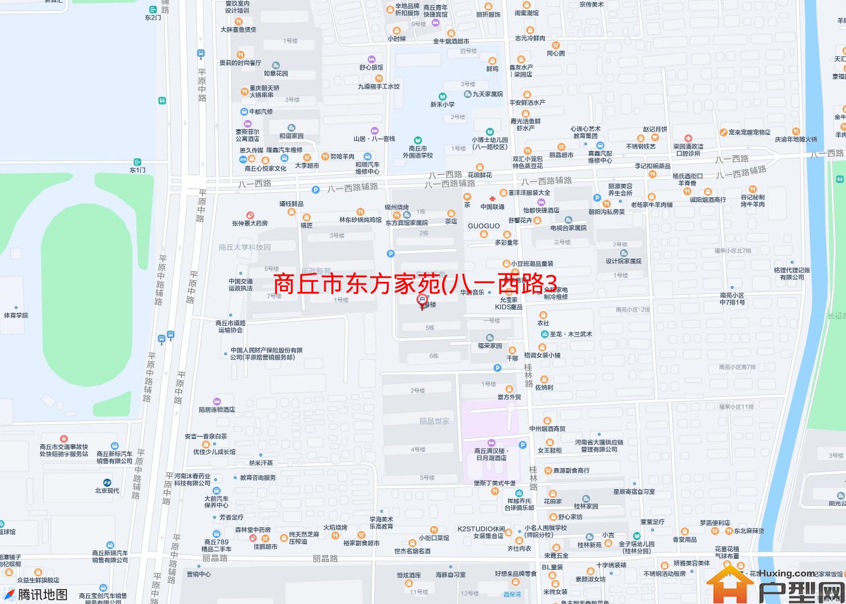 东方家苑(八一西路30号)小区 - 户型网