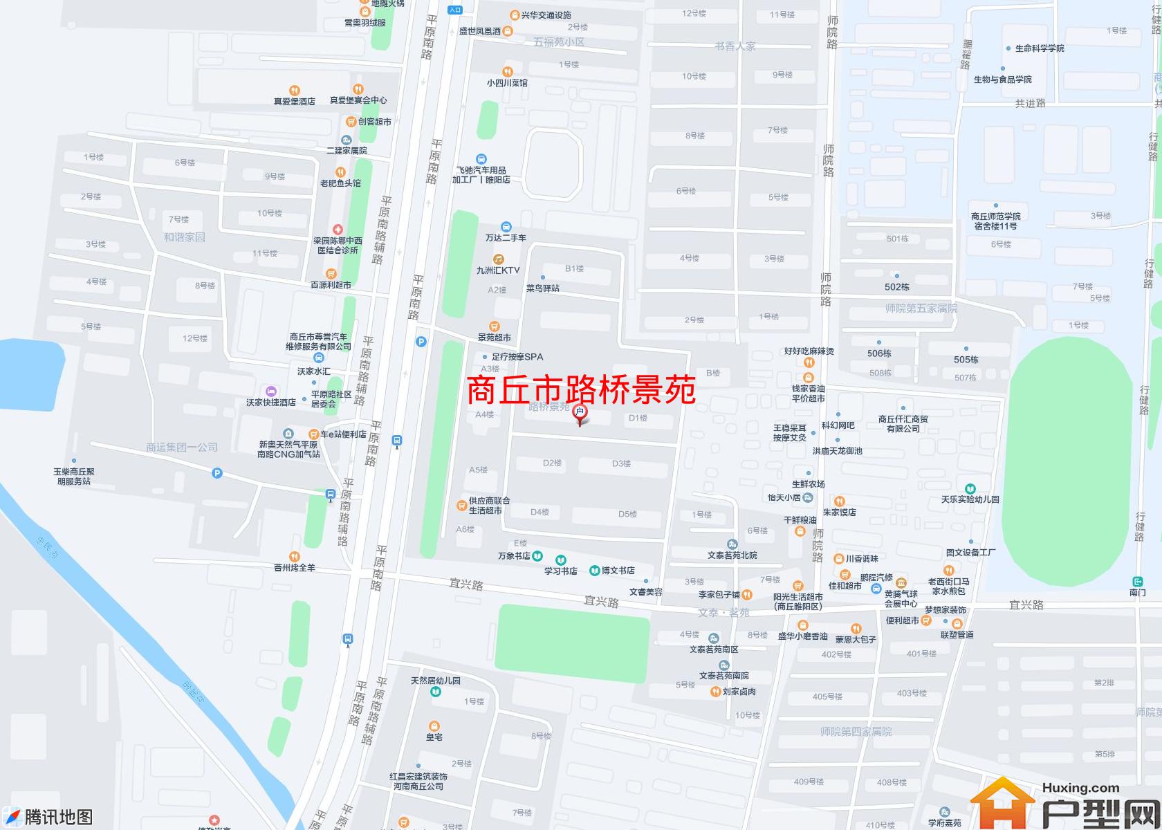 路桥景苑小区 - 户型网