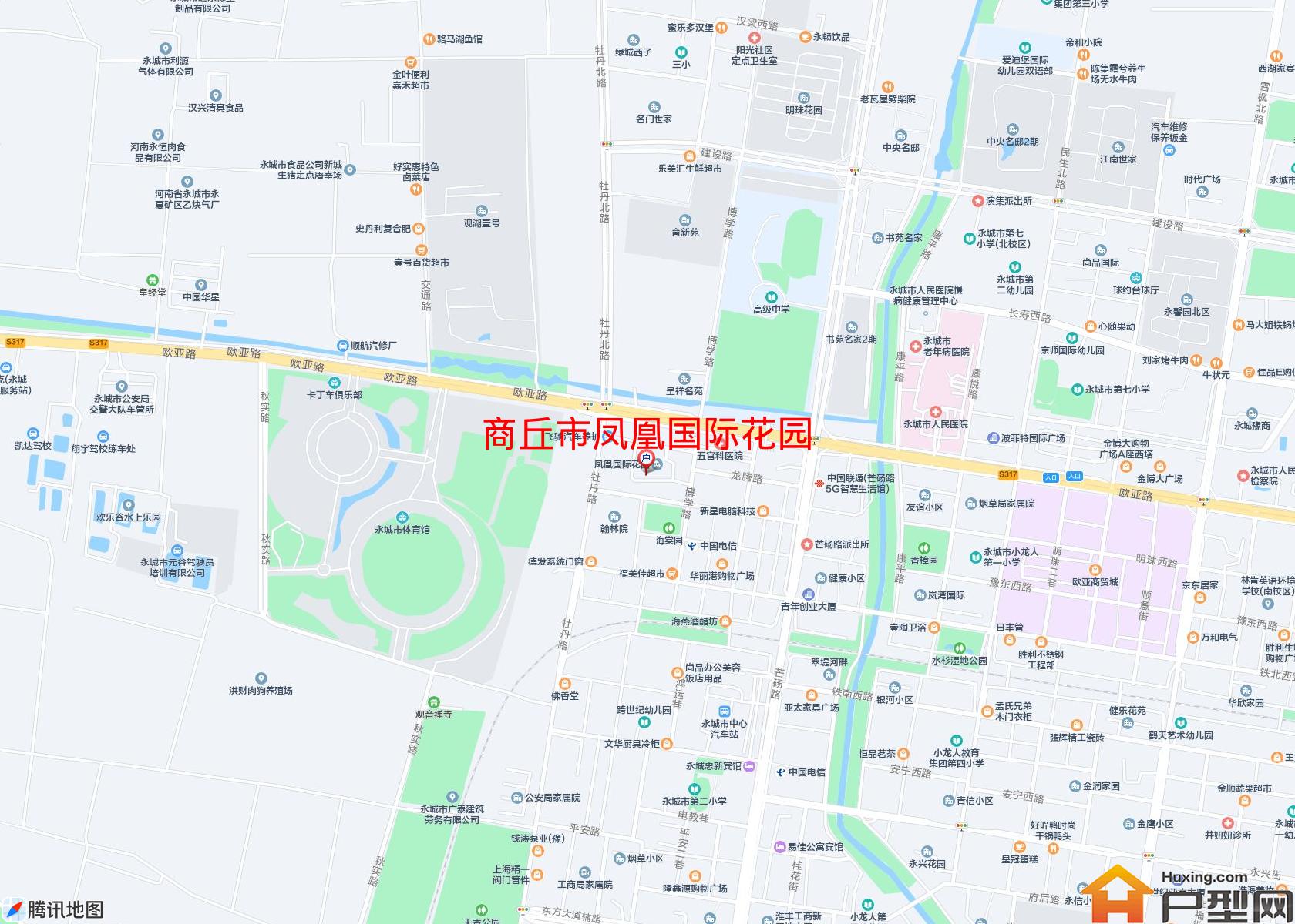 凤凰国际花园小区 - 户型网