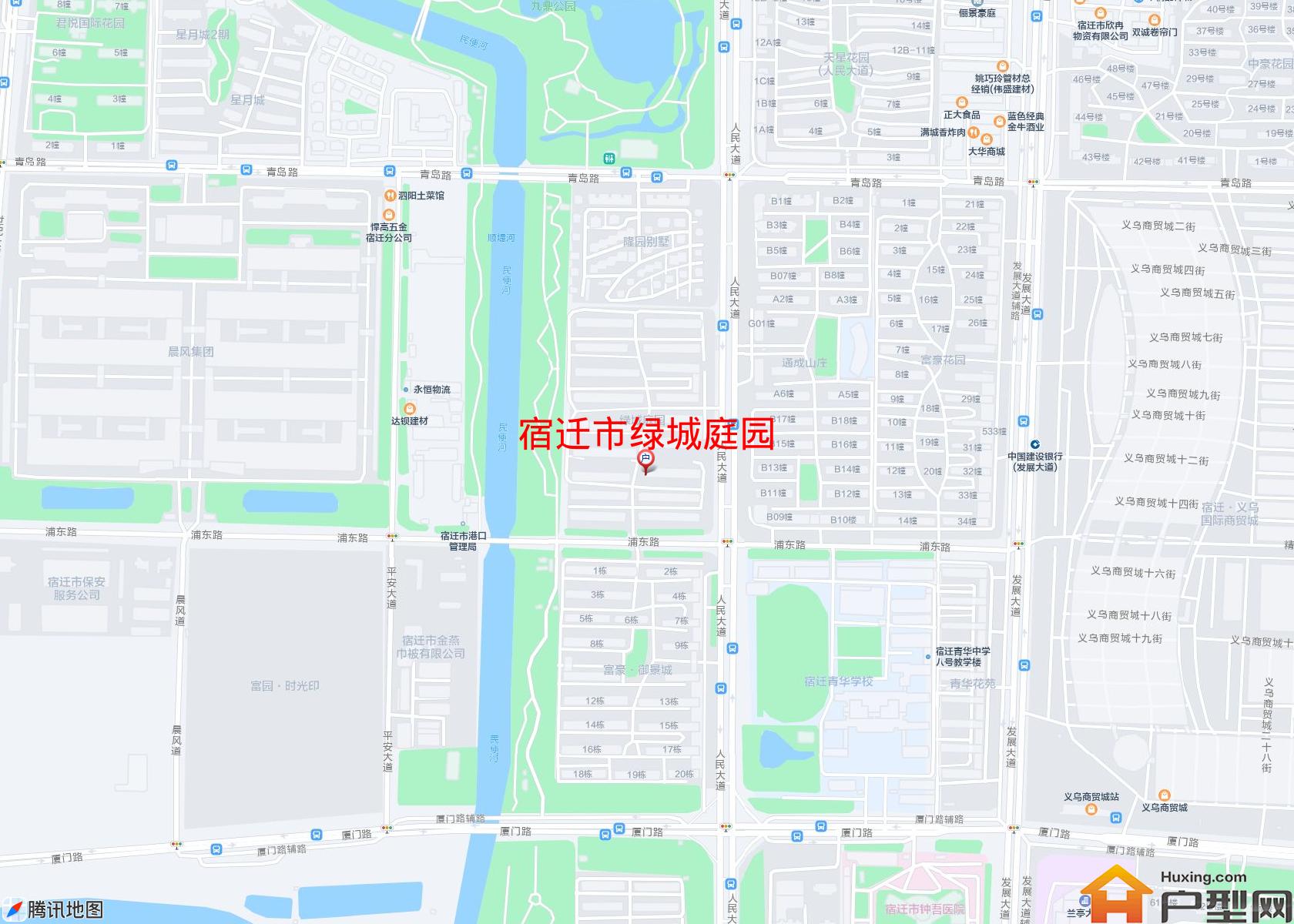 绿城庭园小区 - 户型网