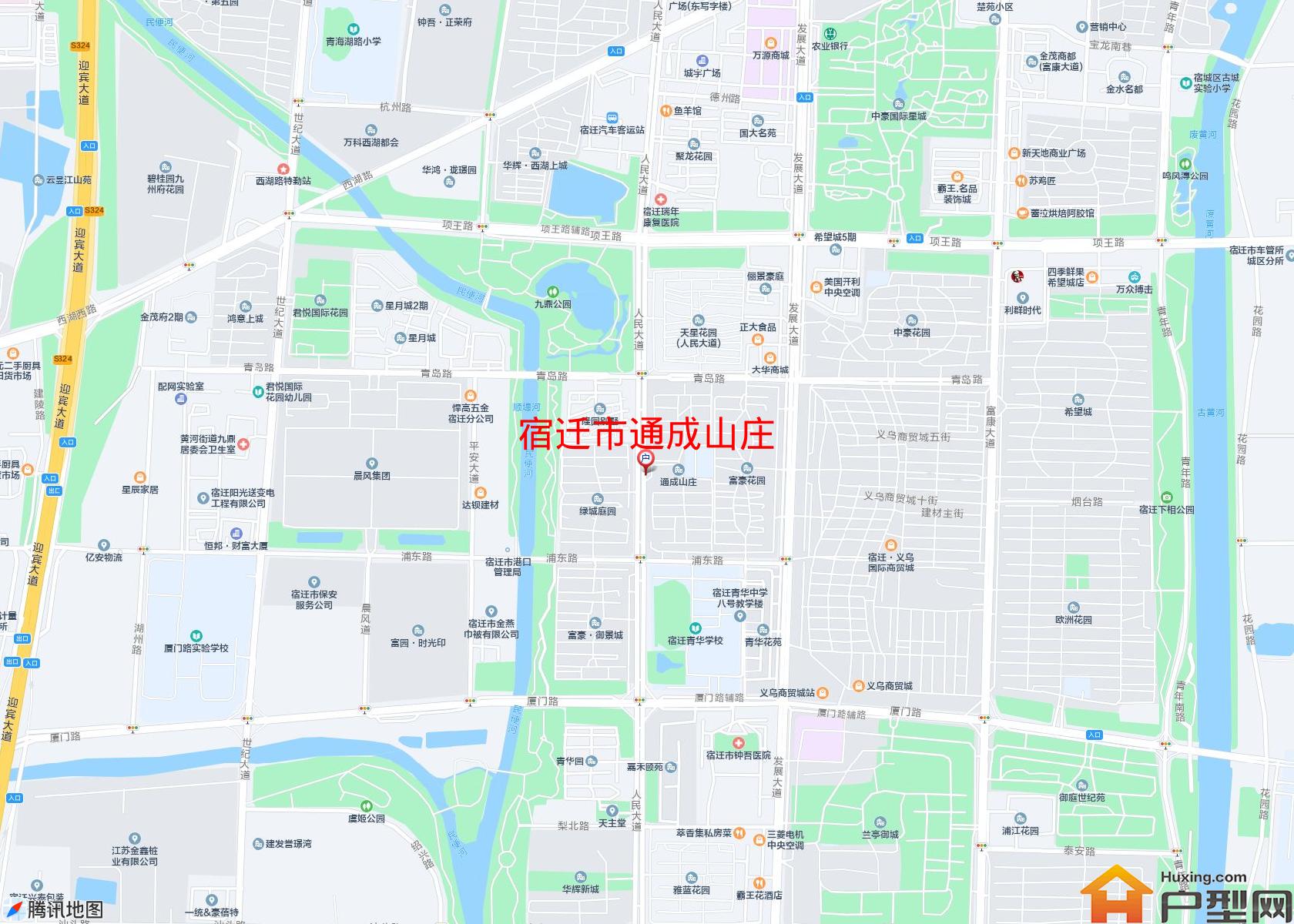 通成山庄小区 - 户型网