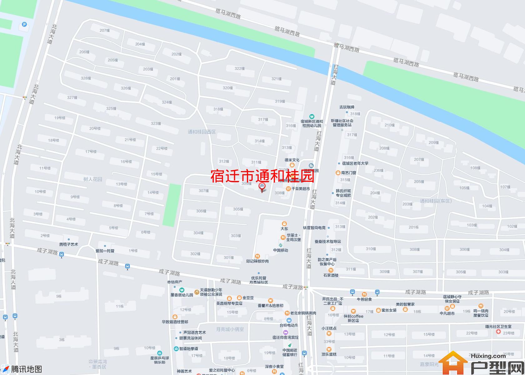 通和桂园小区 - 户型网