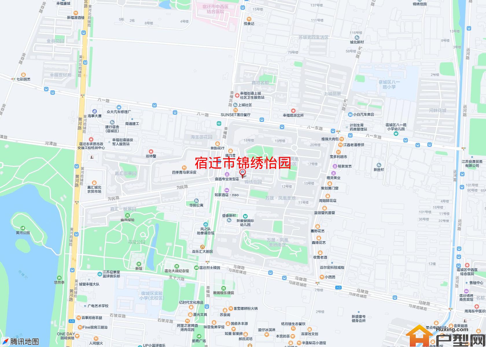 锦绣怡园小区 - 户型网