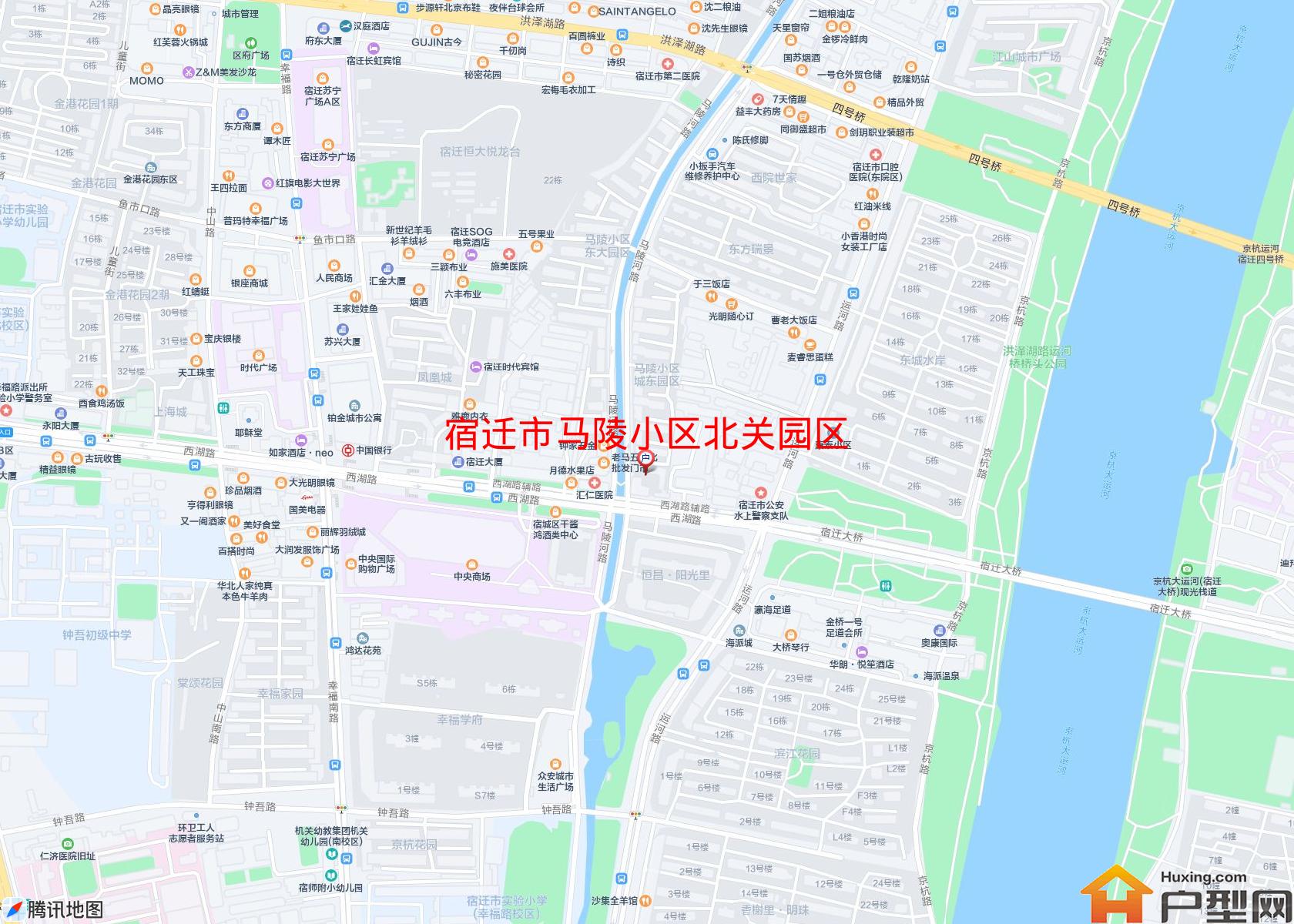 马陵小区北关园区小区 - 户型网