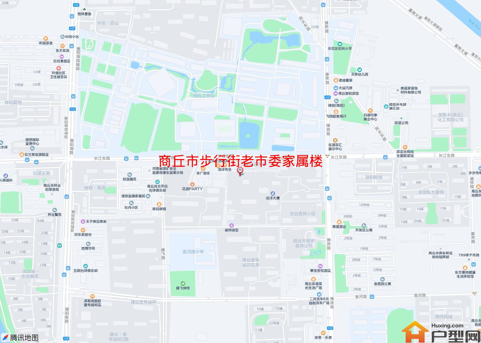 步行街老市委家属楼小区 - 户型网