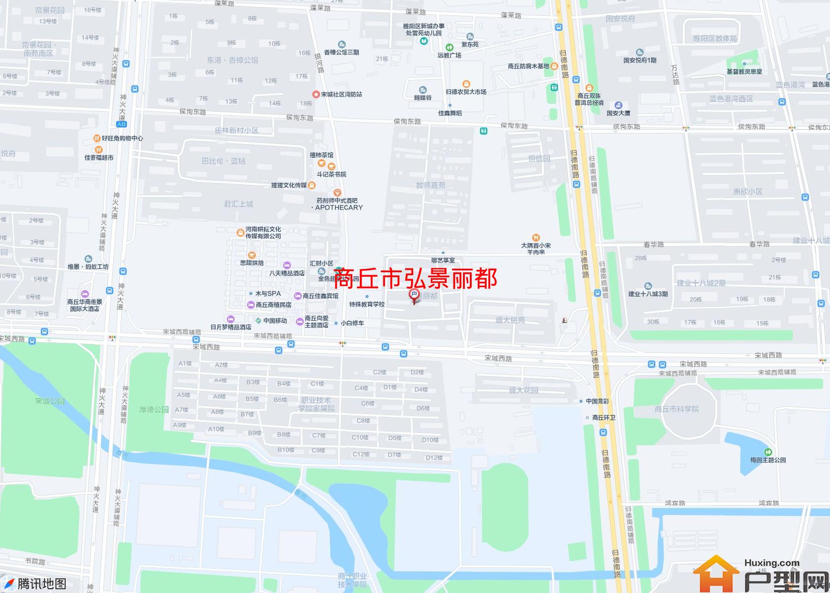 弘景丽都小区 - 户型网