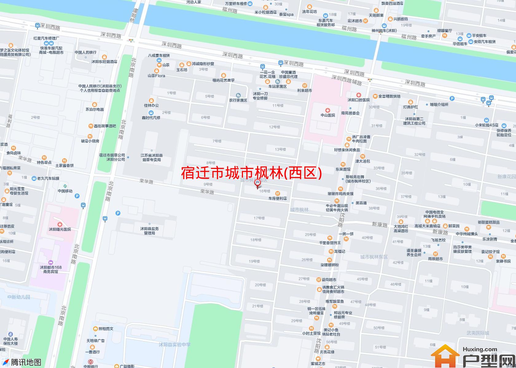 城市枫林(西区)小区 - 户型网