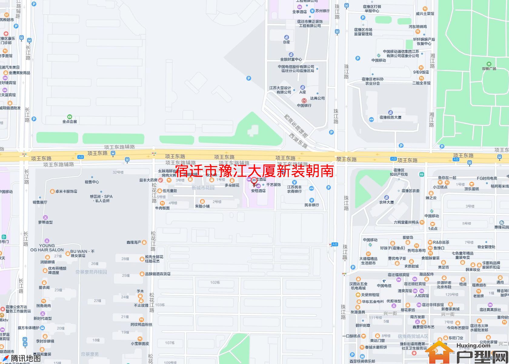 豫江大厦新装朝南小区 - 户型网