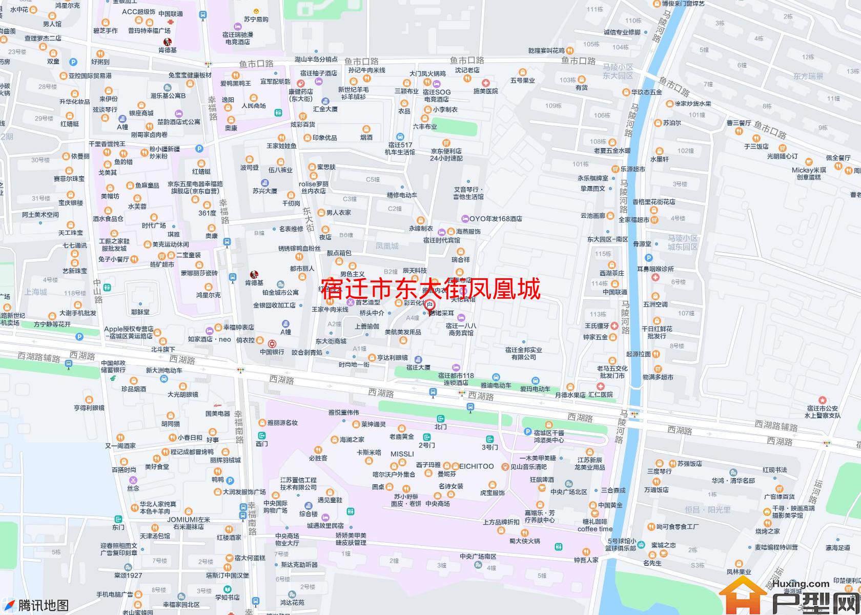 东大街凤凰城小区 - 户型网