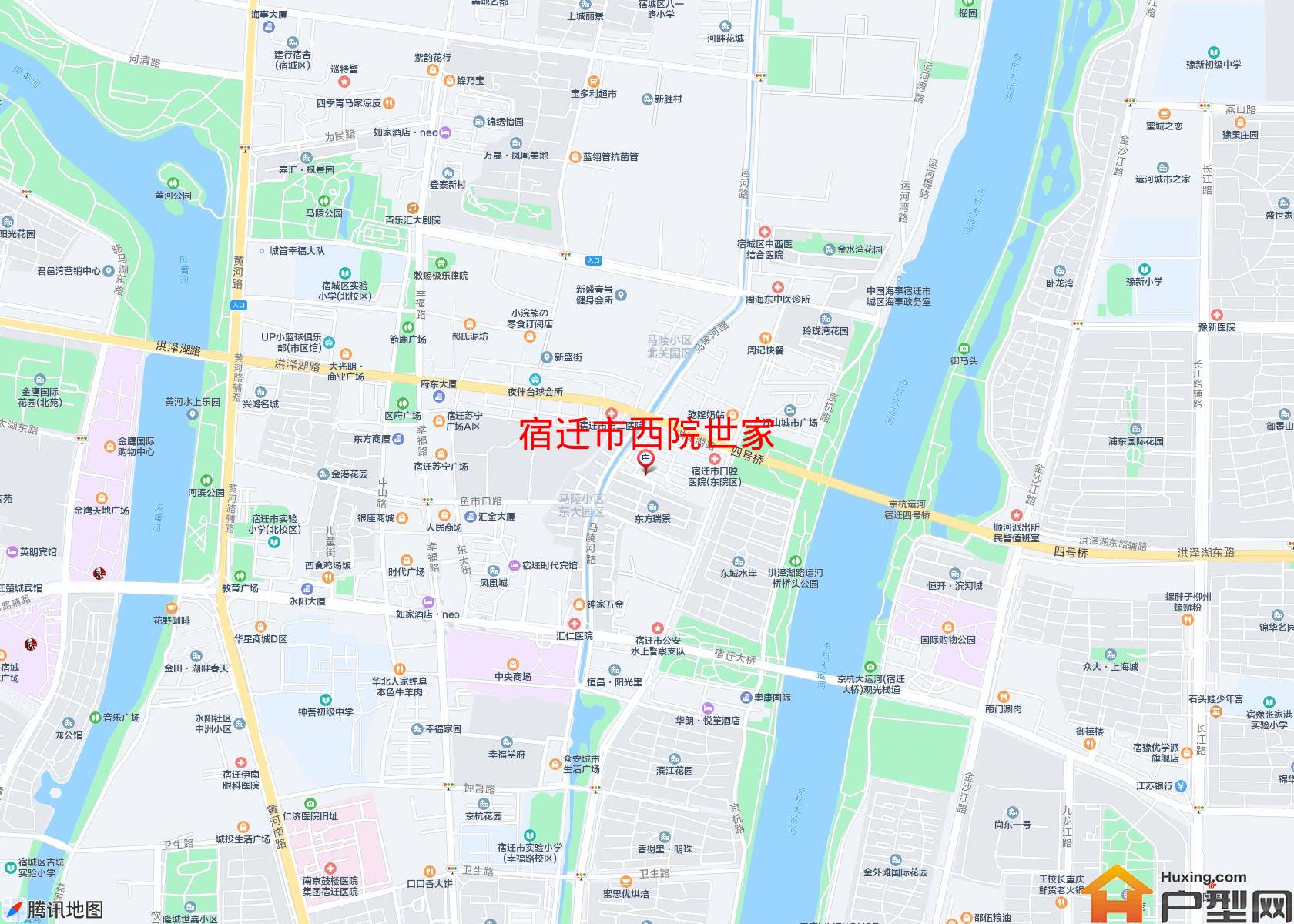 西院世家小区 - 户型网