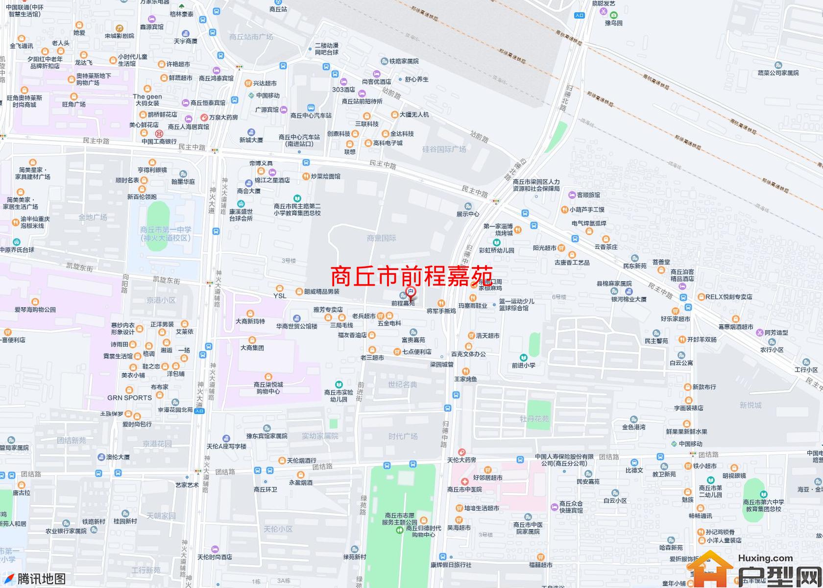 前程嘉苑小区 - 户型网