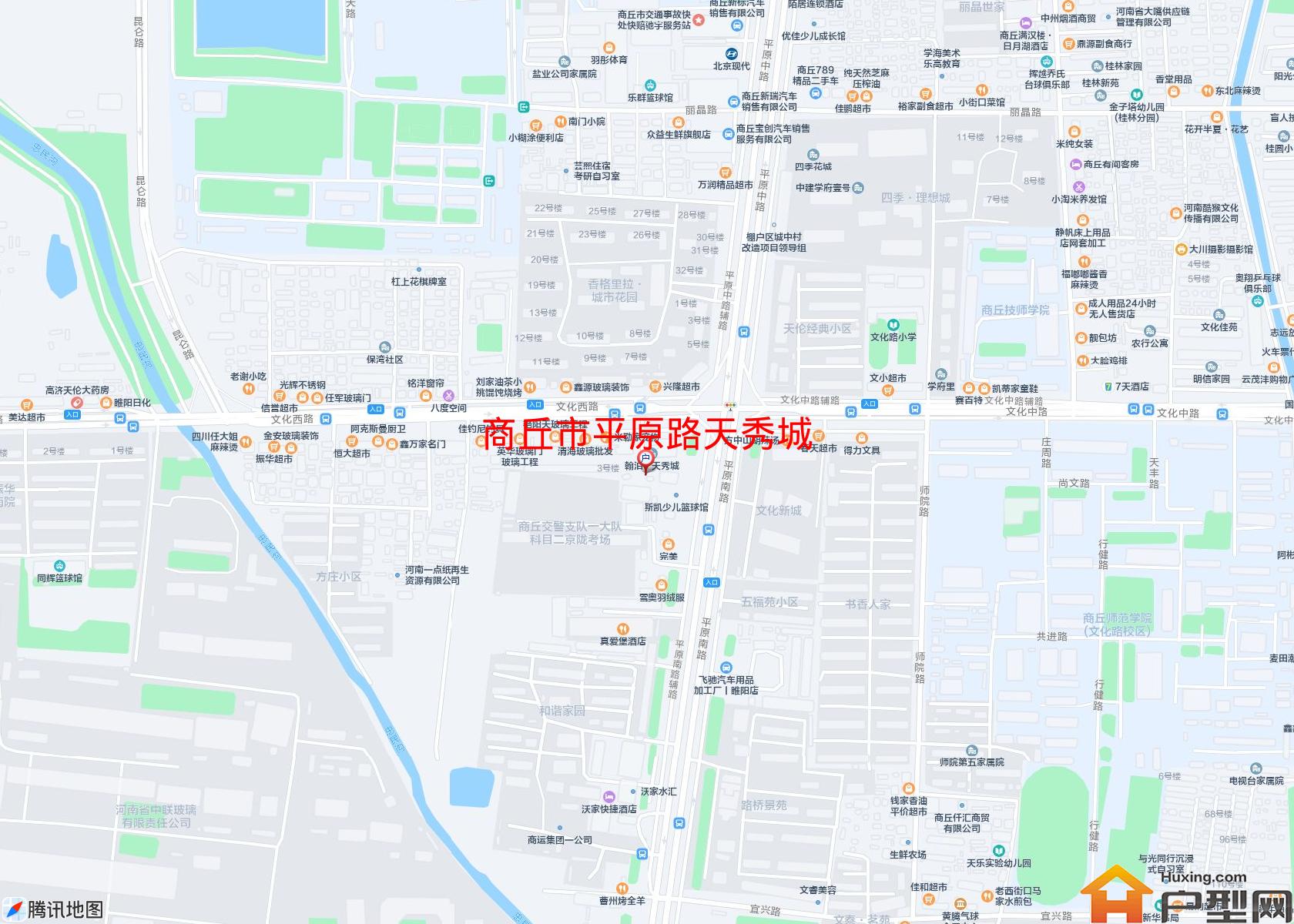 平原路天秀城小区 - 户型网