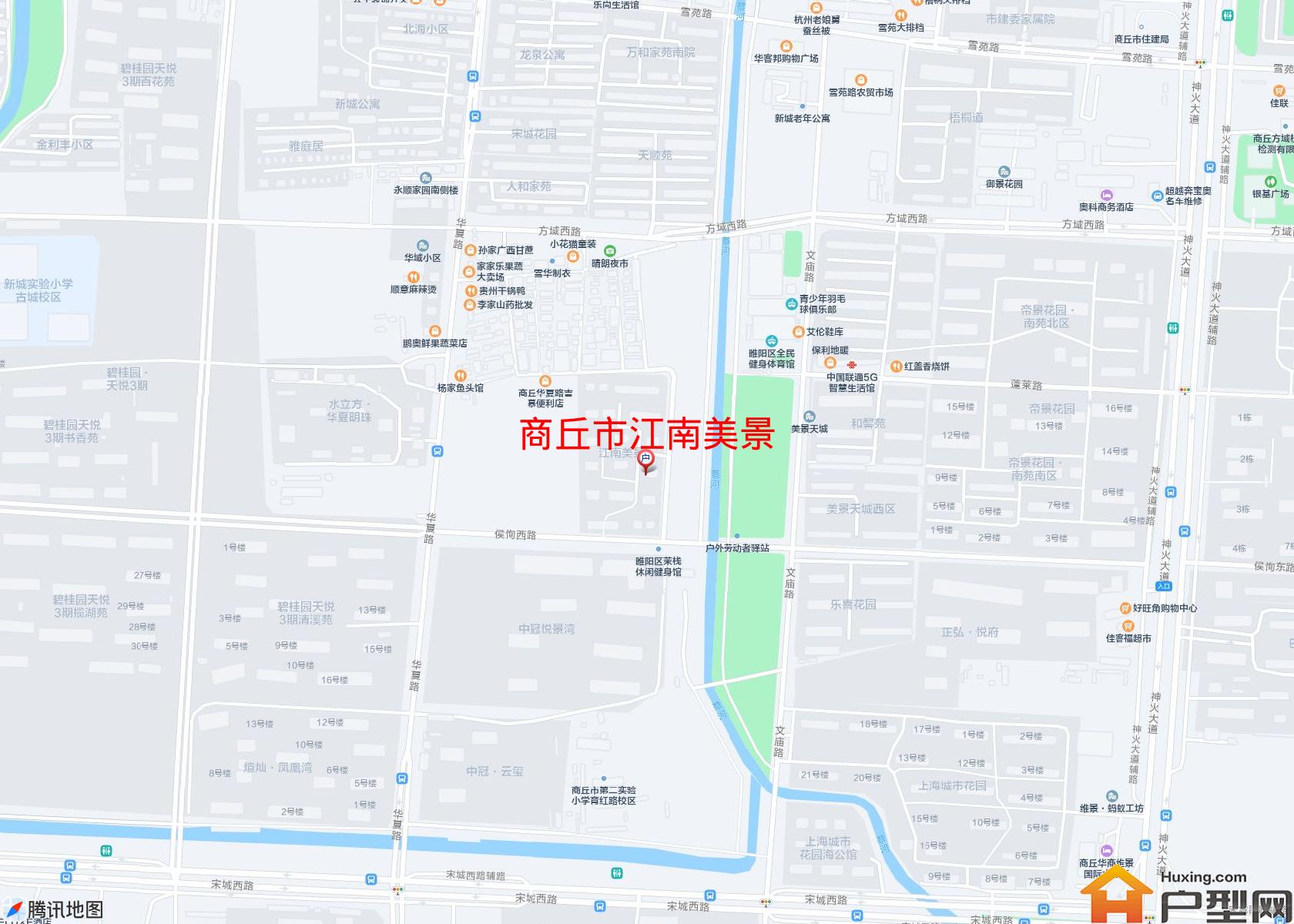 江南美景小区 - 户型网