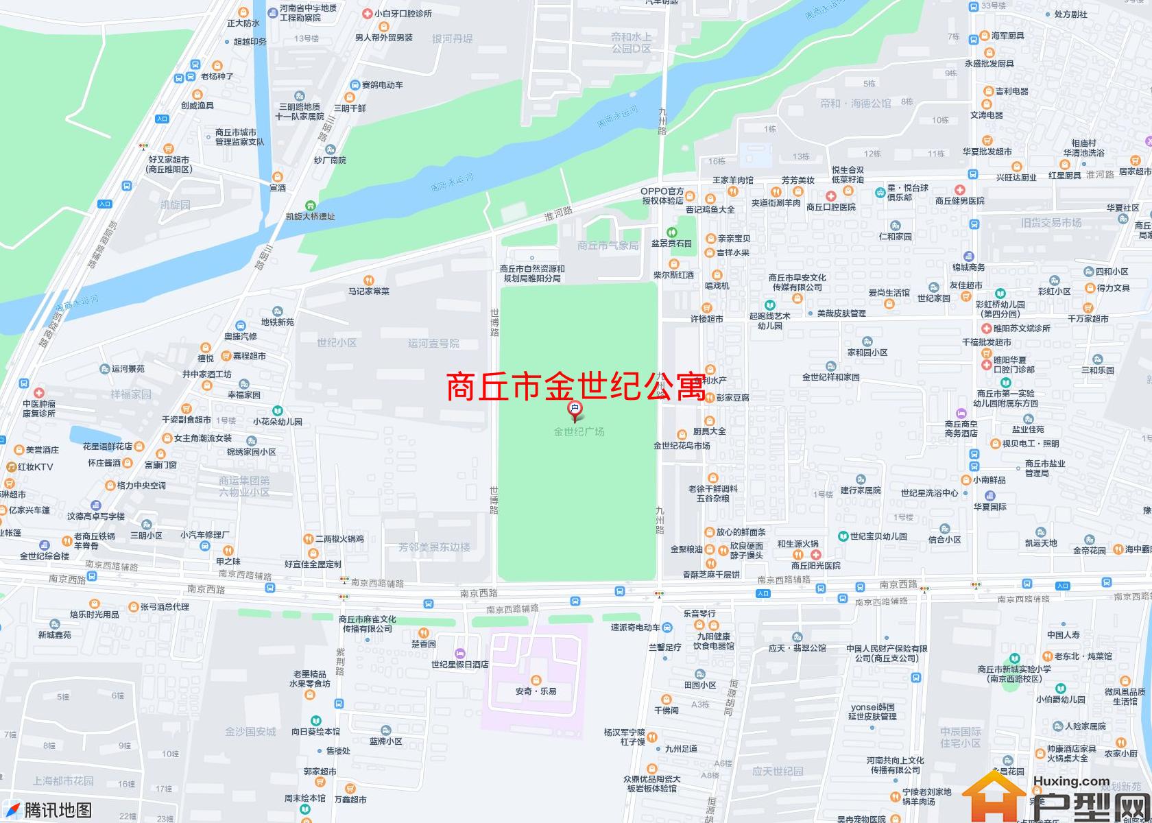 金世纪公寓小区 - 户型网