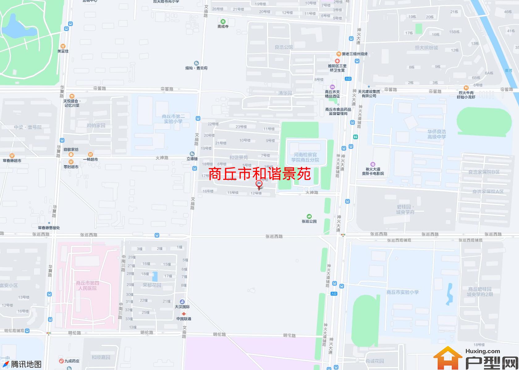 和谐景苑小区 - 户型网