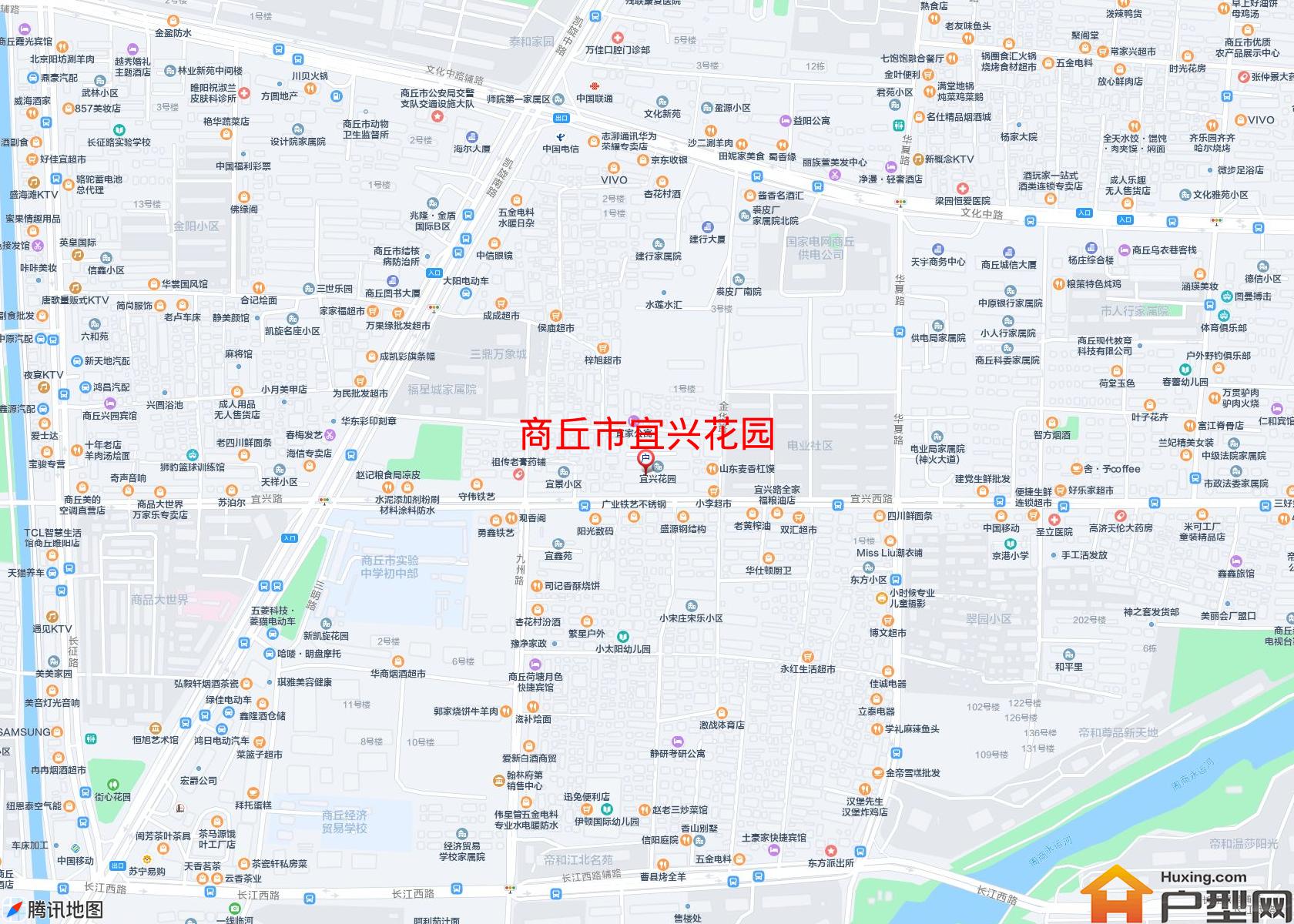 宜兴花园小区 - 户型网