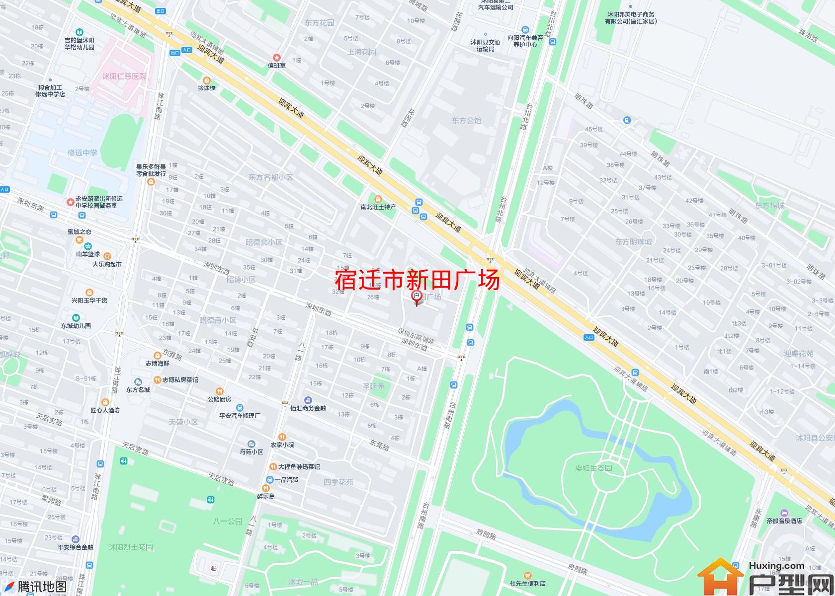 新田广场小区 - 户型网