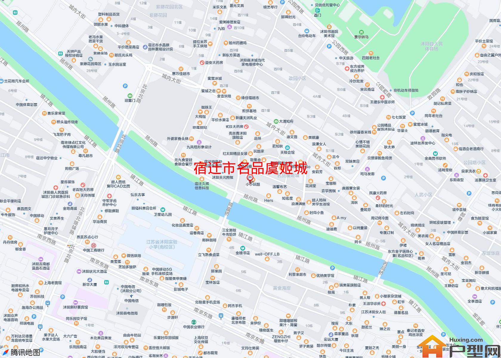 名品虞姬城小区 - 户型网