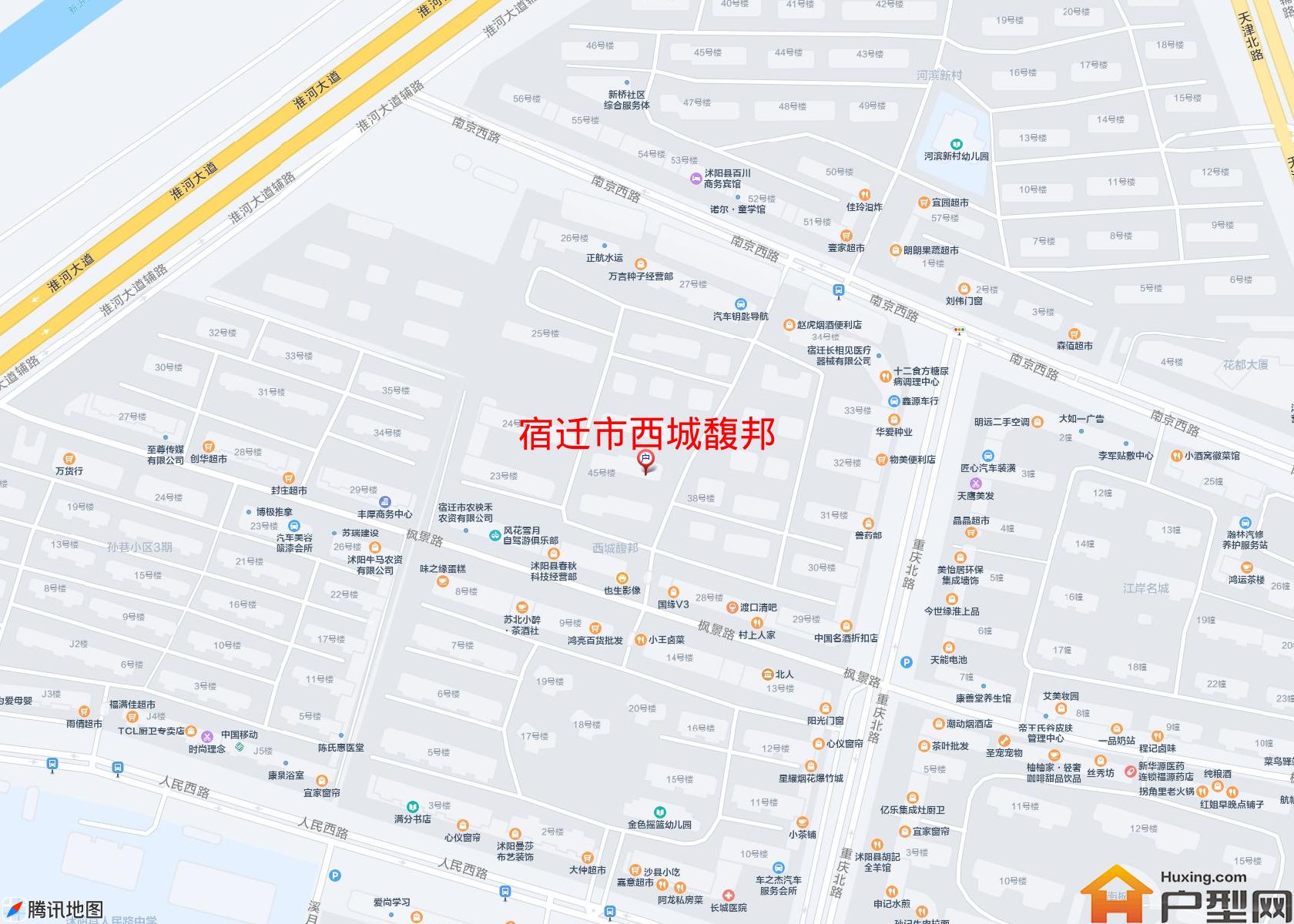 西城馥邦小区 - 户型网