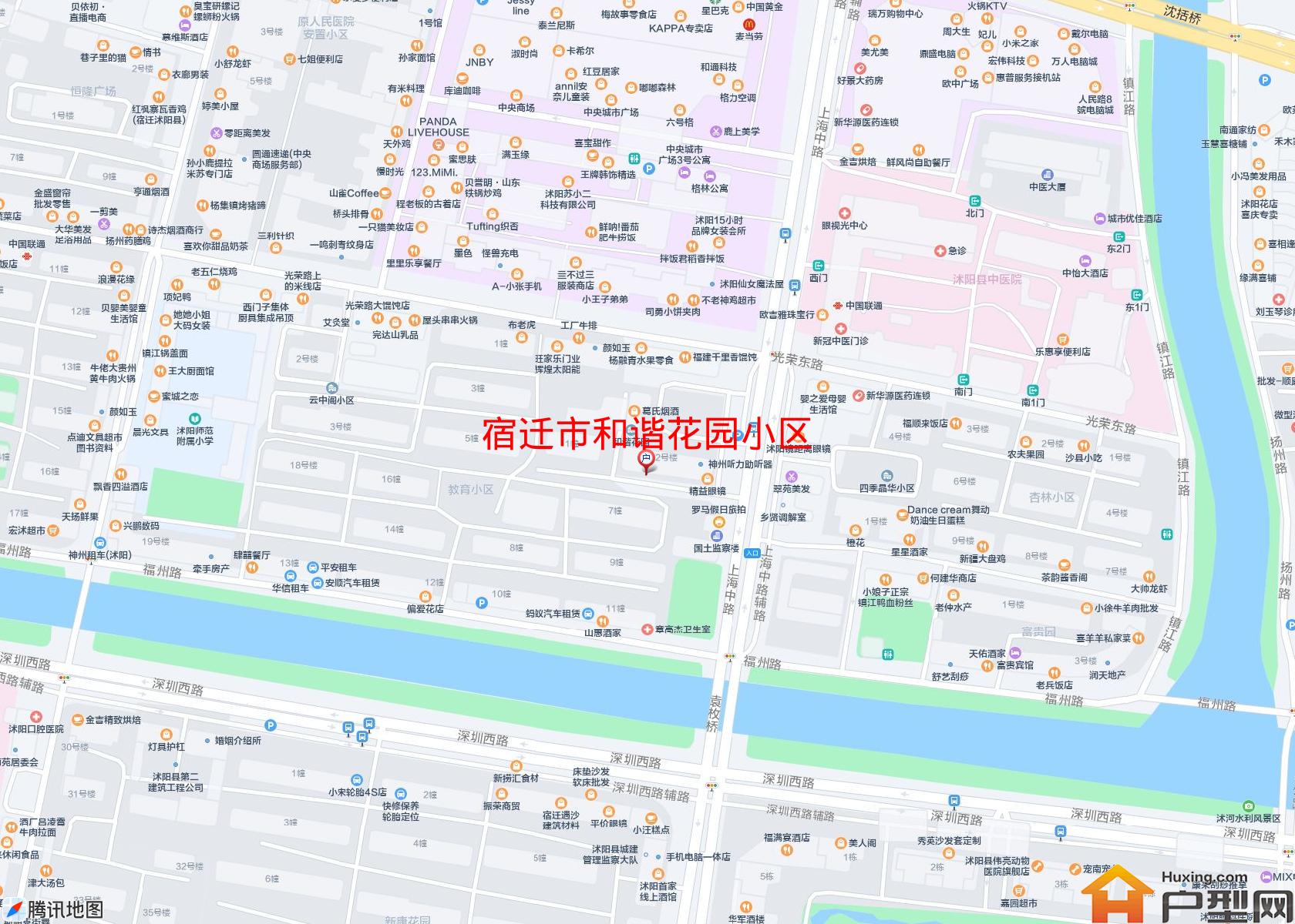 和谐花园小区小区 - 户型网