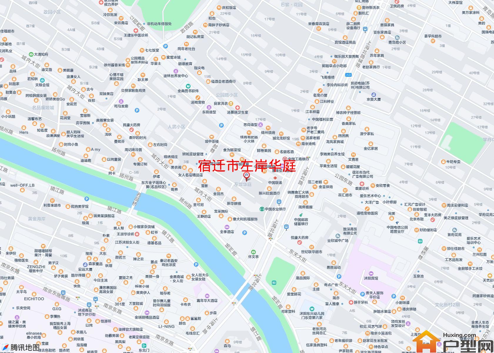 左岸华庭小区 - 户型网