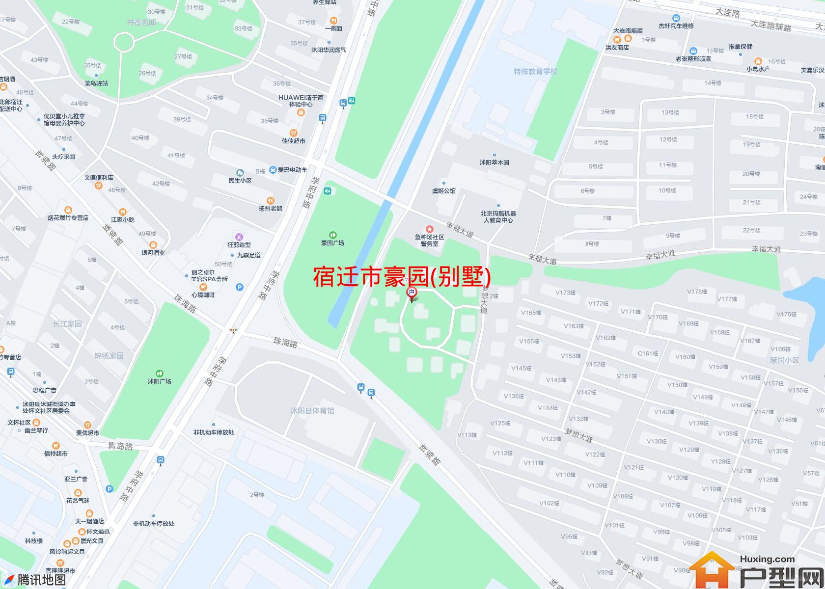 豪园(别墅)小区 - 户型网