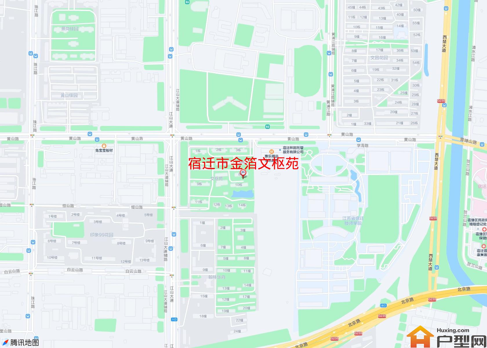 金箔文枢苑小区 - 户型网
