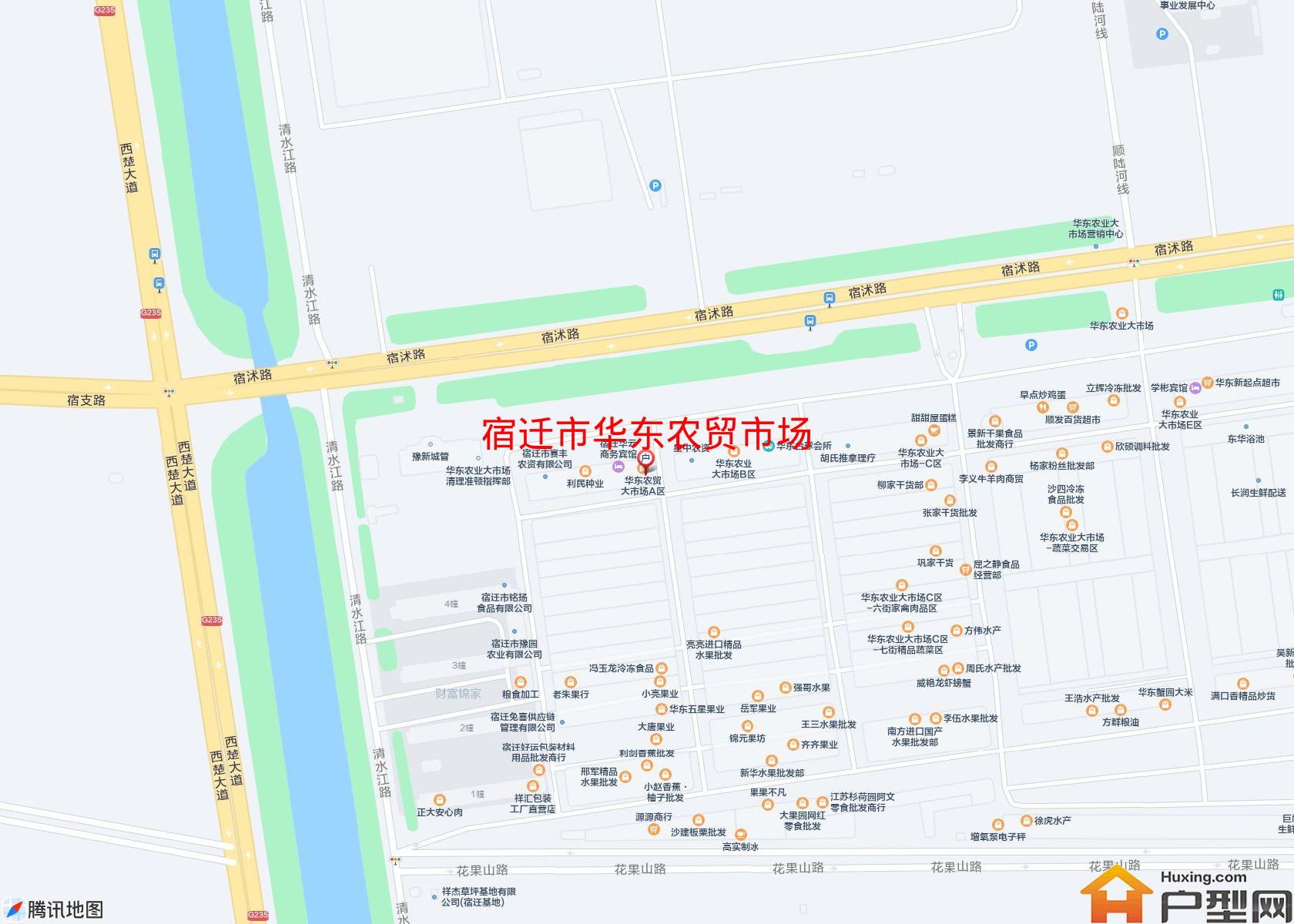 华东农贸市场小区 - 户型网
