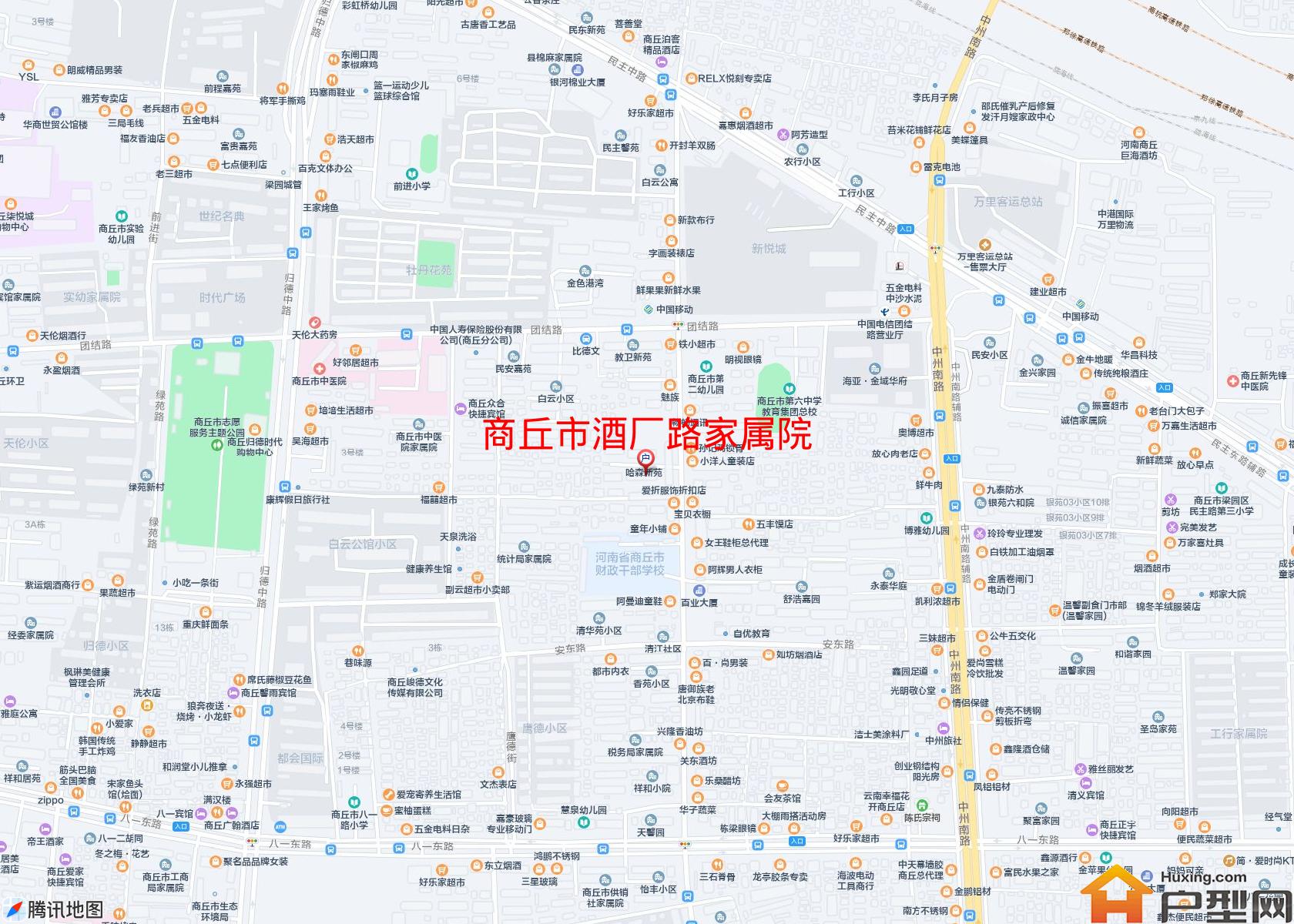 酒厂路家属院小区 - 户型网