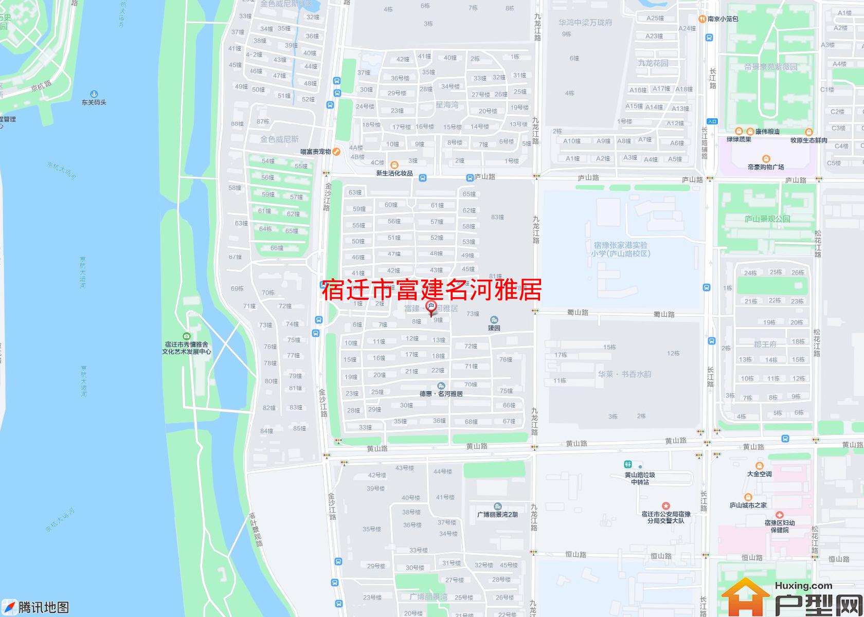 富建名河雅居小区 - 户型网