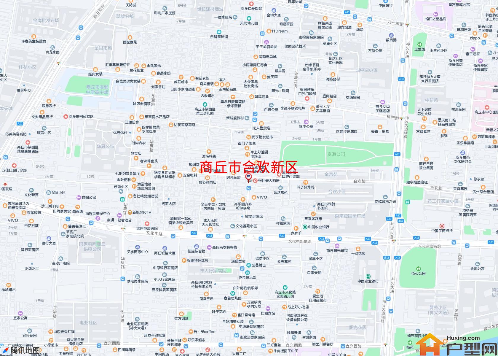 合欢新区小区 - 户型网
