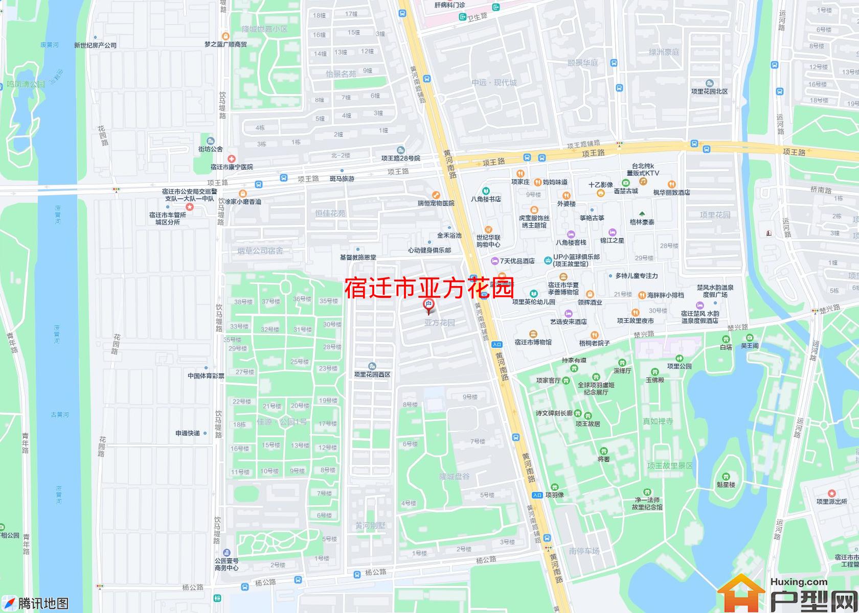 亚方花园小区 - 户型网