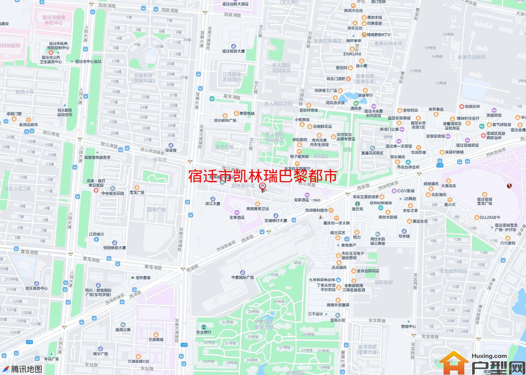 凯林瑞巴黎都市小区 - 户型网