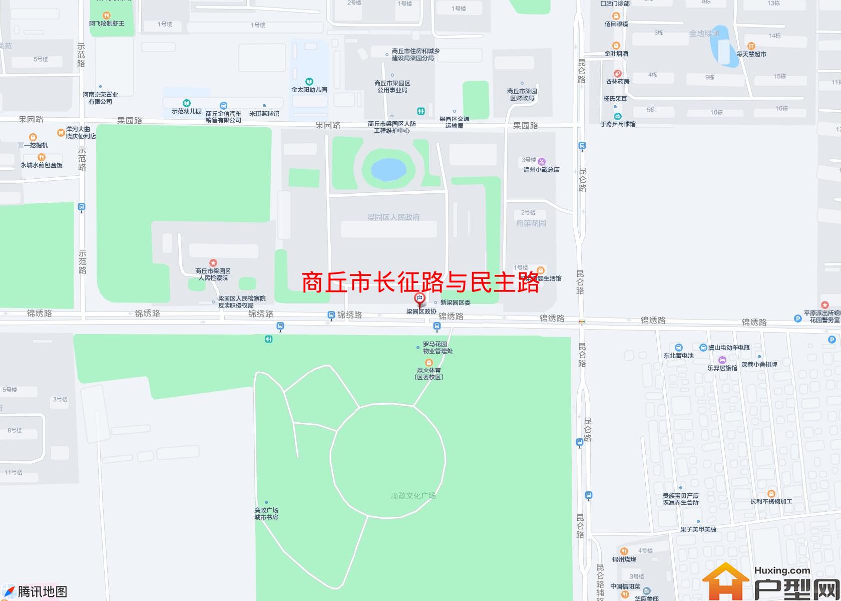 长征路与民主路小区 - 户型网
