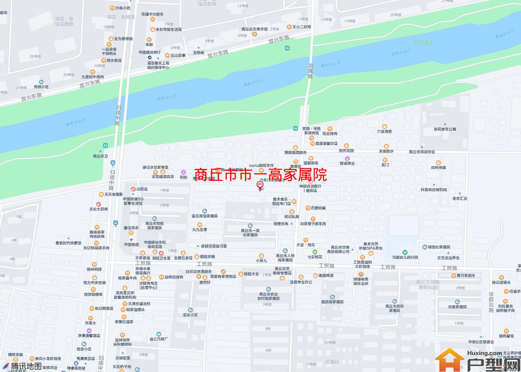 市一高家属院小区 - 户型网