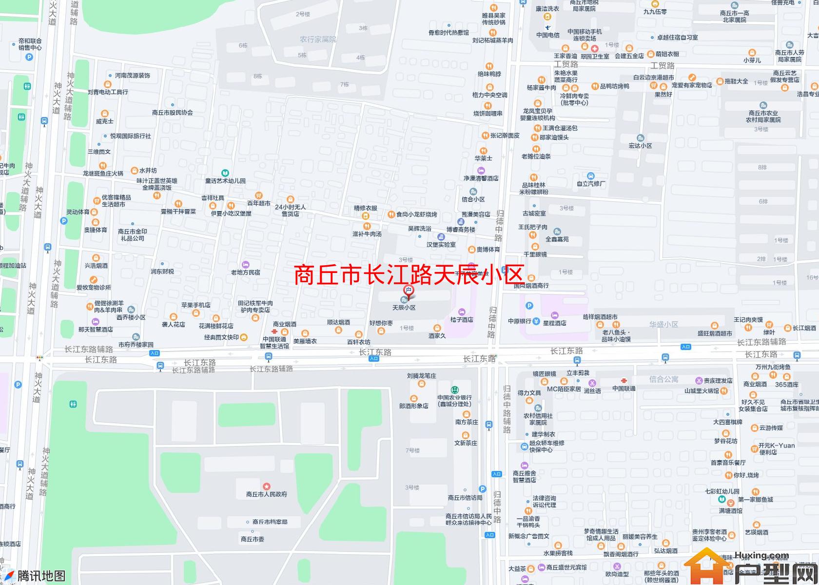 长江路天辰小区小区 - 户型网