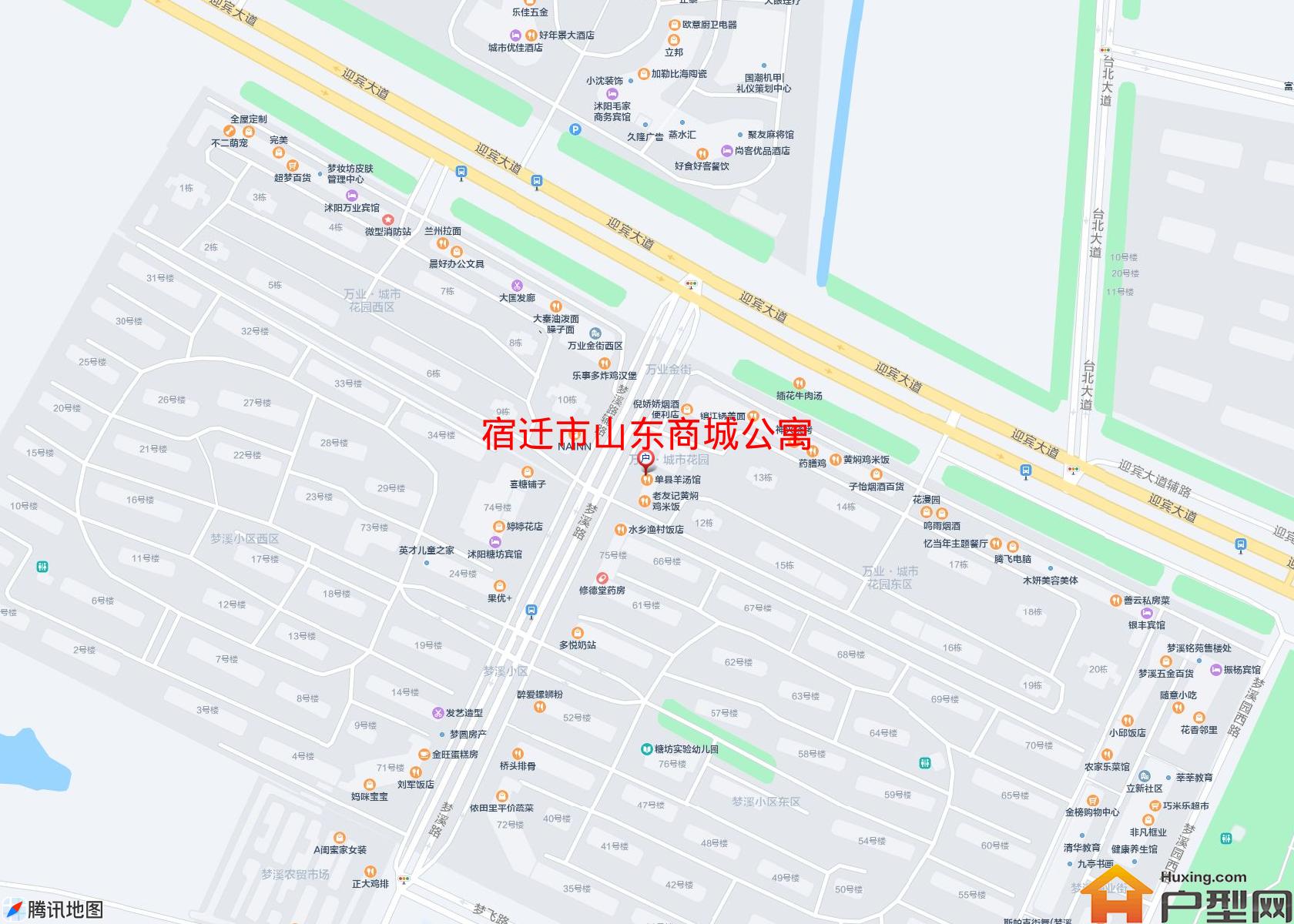 山东商城公寓小区 - 户型网