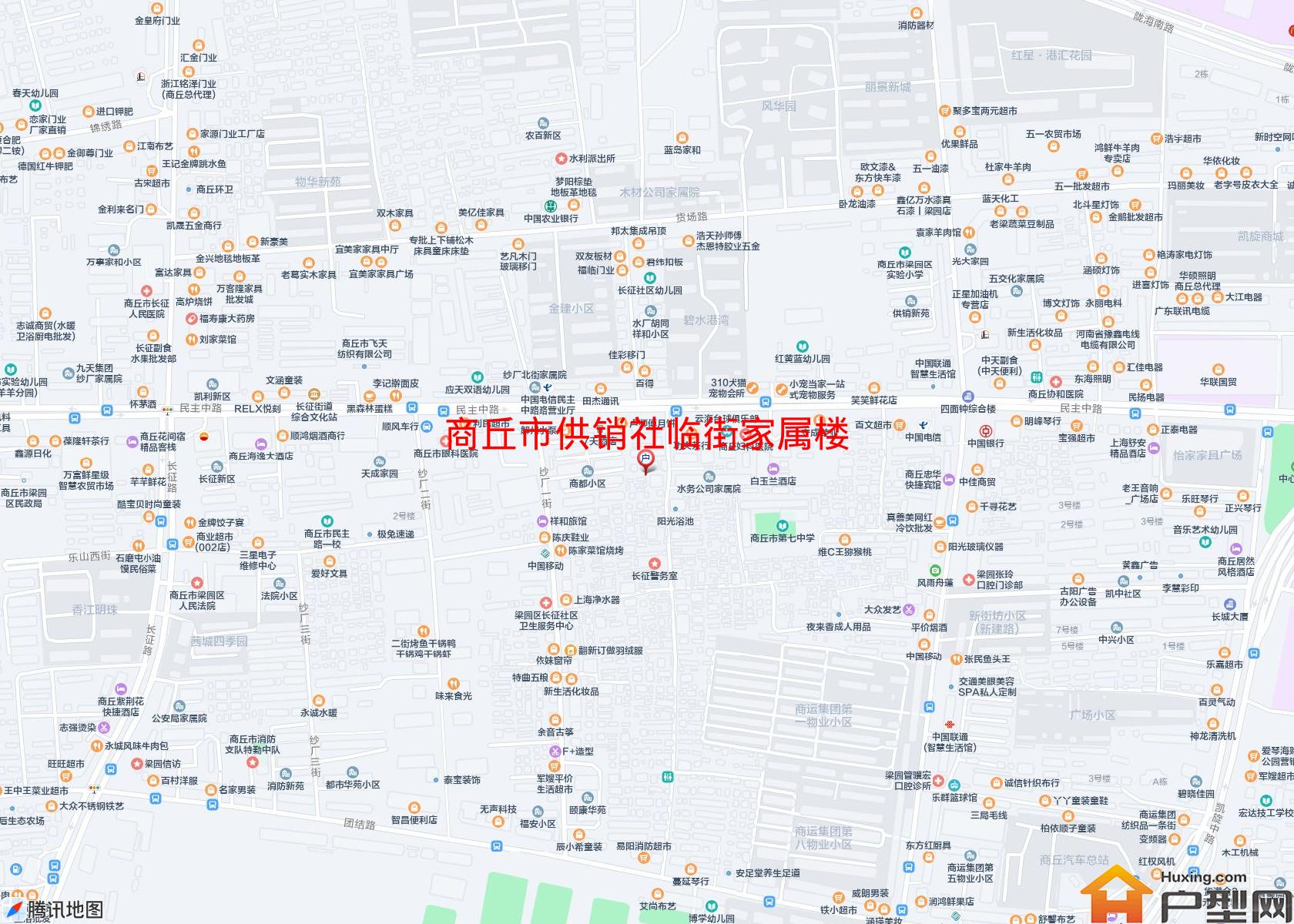 供销社临街家属楼小区 - 户型网
