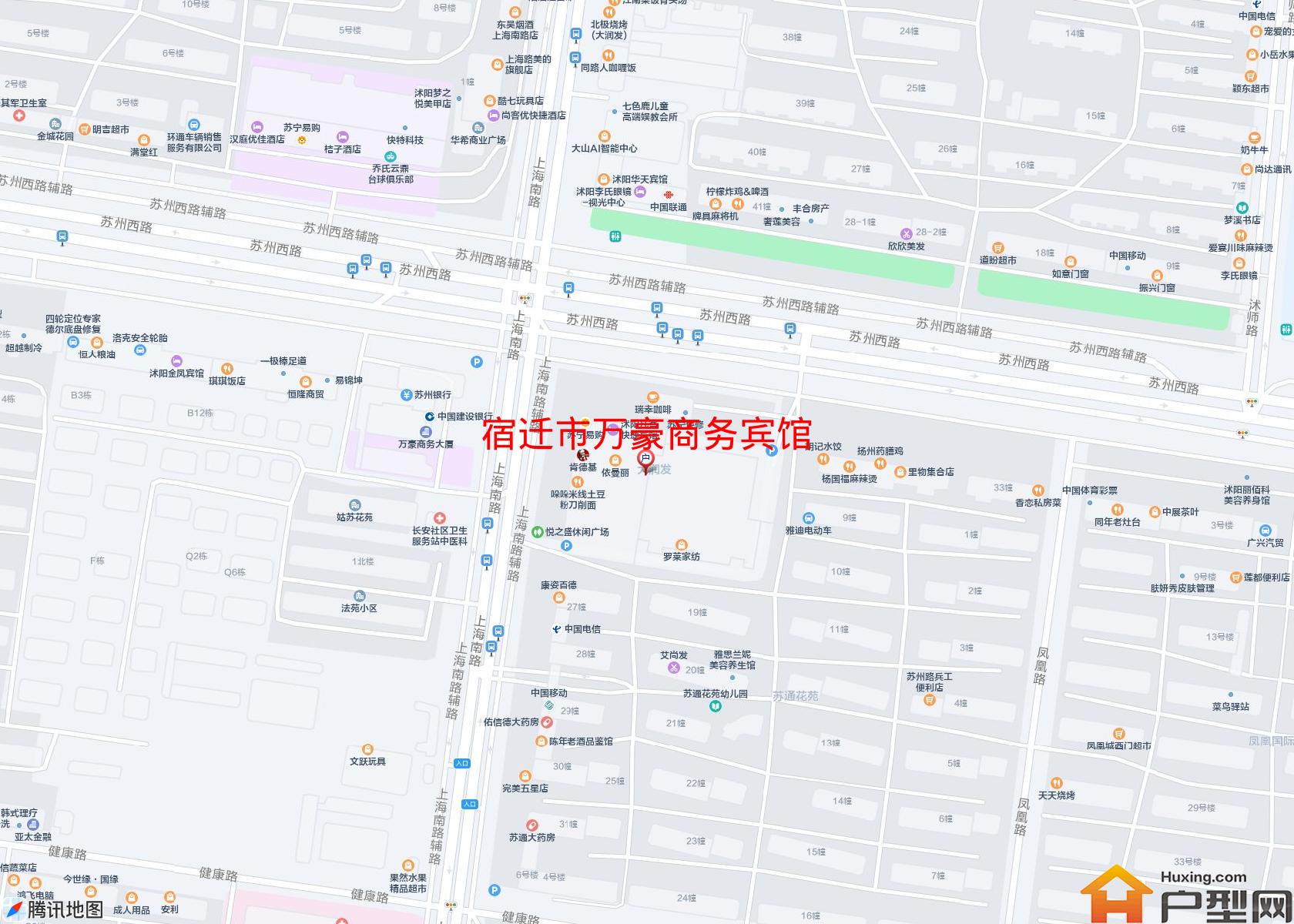 万豪商务宾馆小区 - 户型网