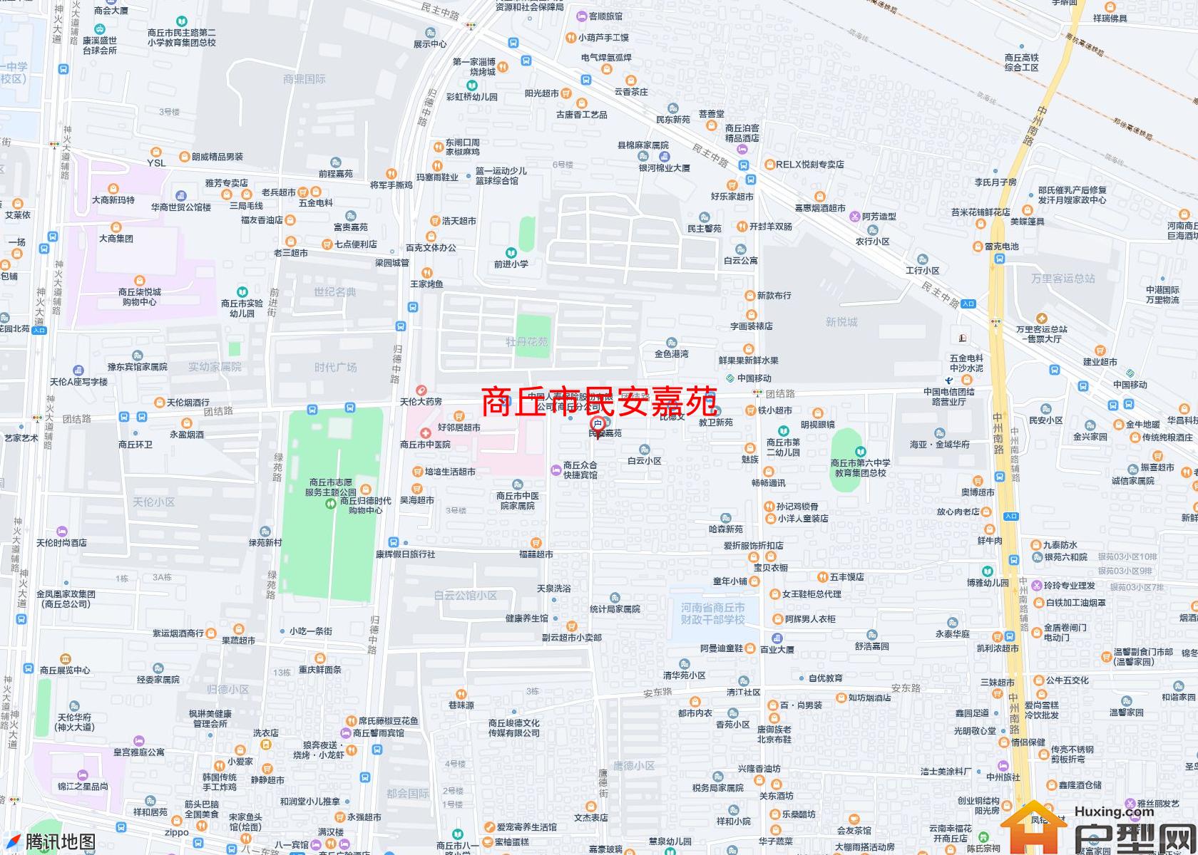 民安嘉苑小区 - 户型网